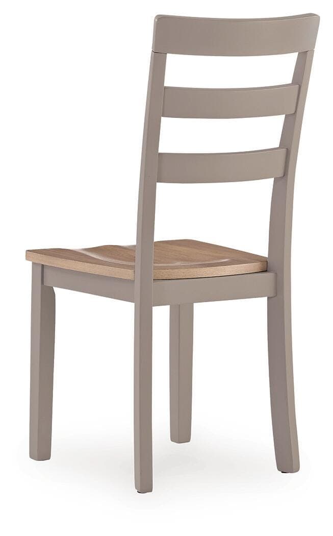 Gesthaven Dining Chair — Black/Gray & Brown/Beige — view 6