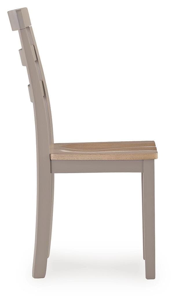 Gesthaven Dining Chair — Black/Gray & Brown/Beige — view 5
