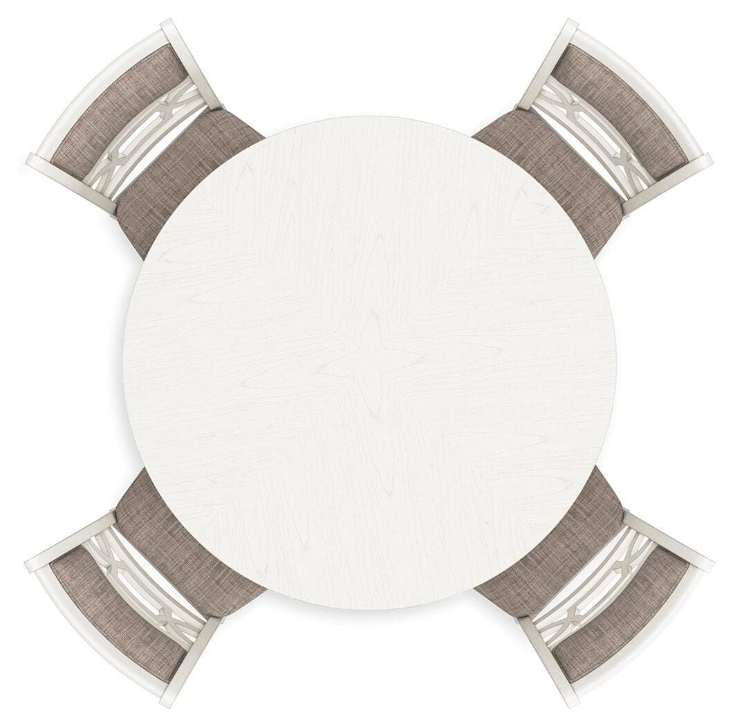 Erinberg Counter Height Dining Table and 4 Barstools (Set of 5) — White — view 4