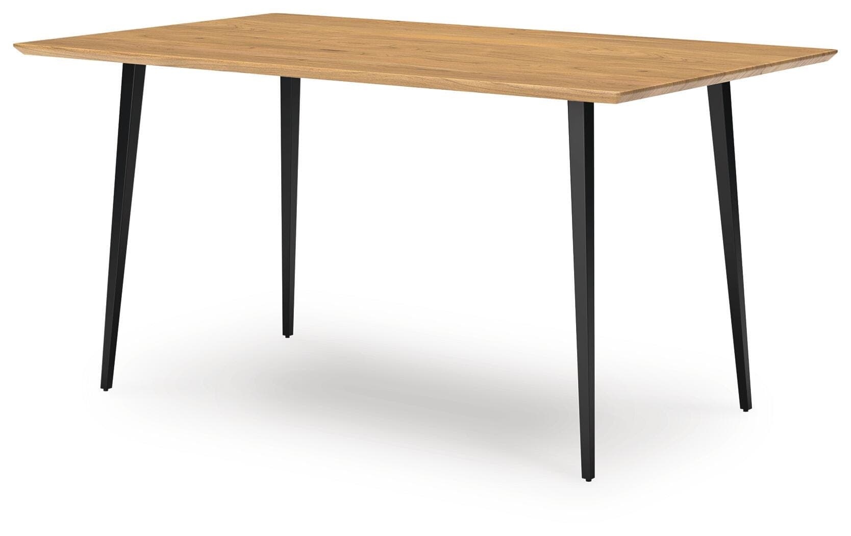 Gretlynn Dining Table — Black/Gray & Brown/Beige — view 3