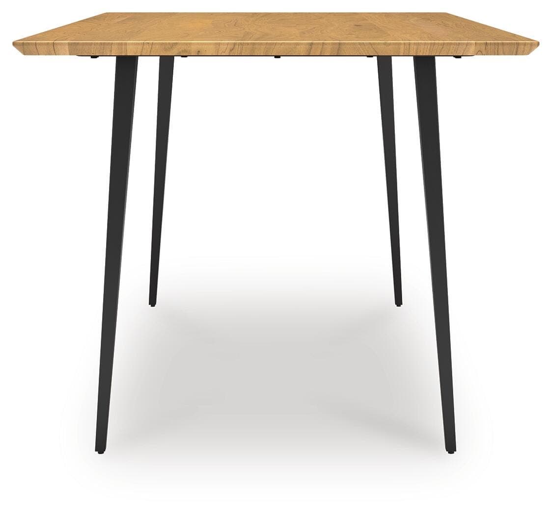 Gretlynn Dining Table — Black/Gray & Brown/Beige — view 7