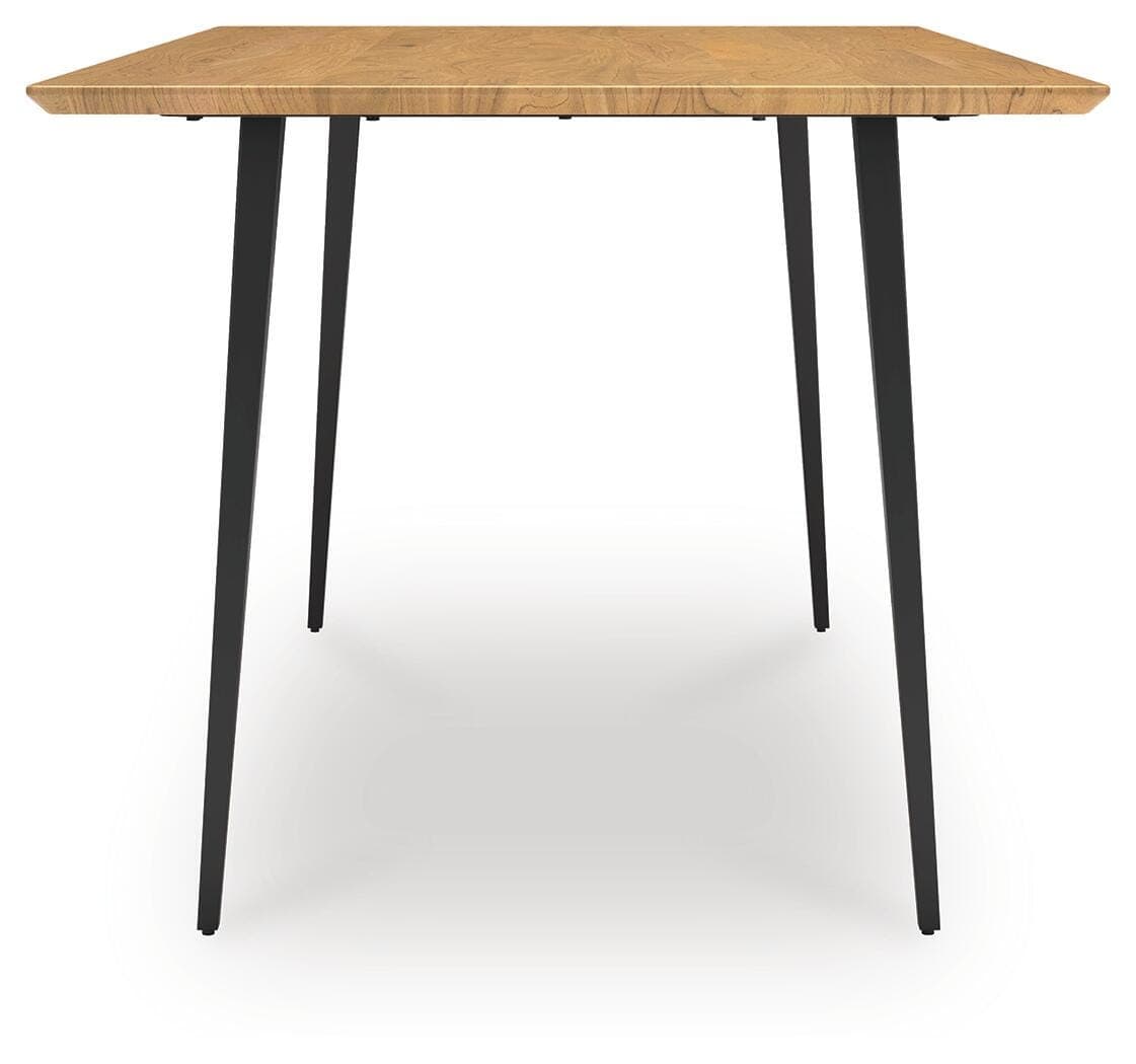 Gretlynn Dining Table — Black/Gray & Brown/Beige — view 5