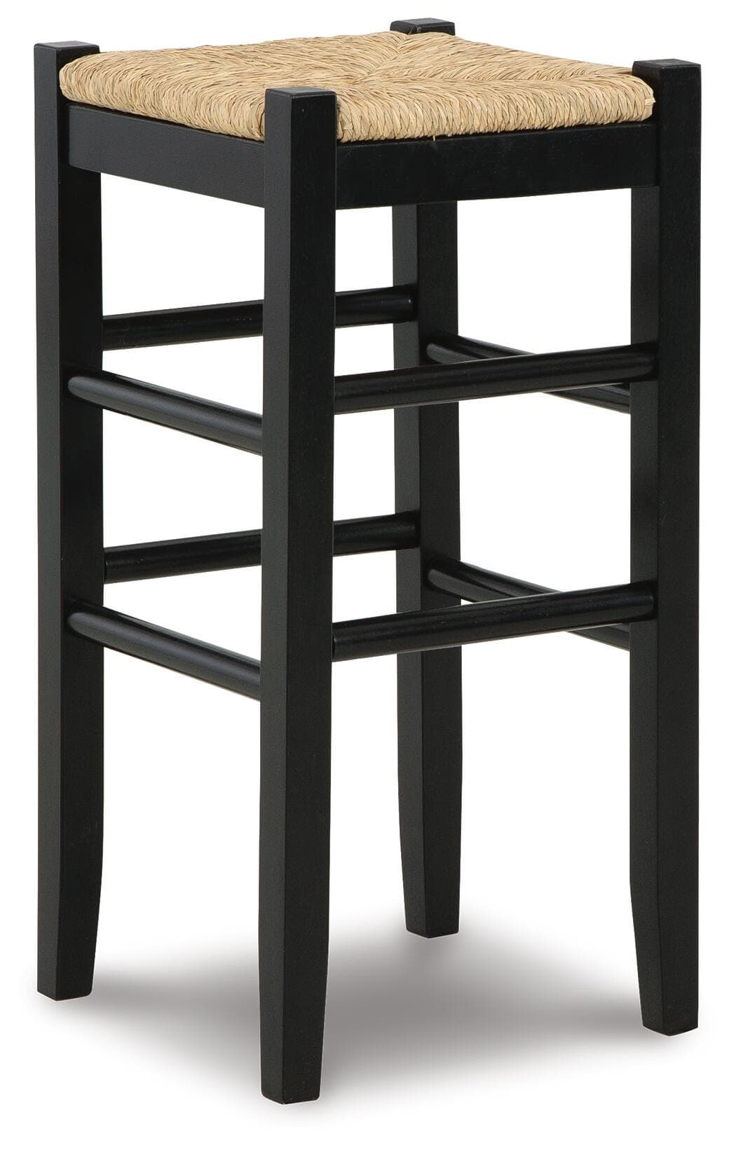 Mirimyn Bar Height Bar Stool — Black/Gray & Brown/Beige — view 3