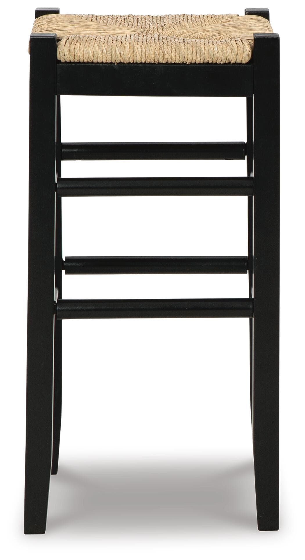 Mirimyn Bar Height Bar Stool — Black/Gray & Brown/Beige — view 4