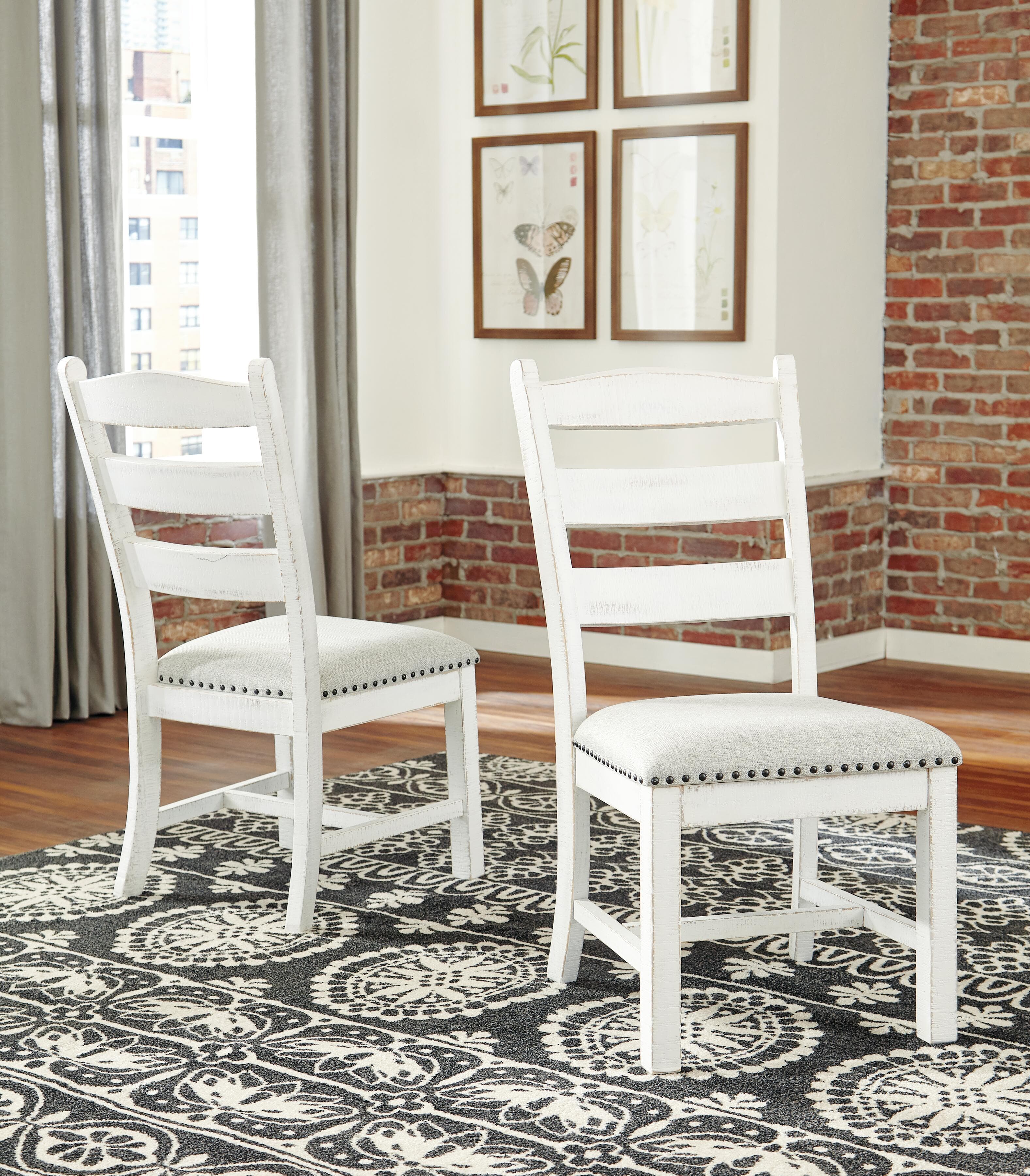 Valebeck Dining Chair — White — view 3