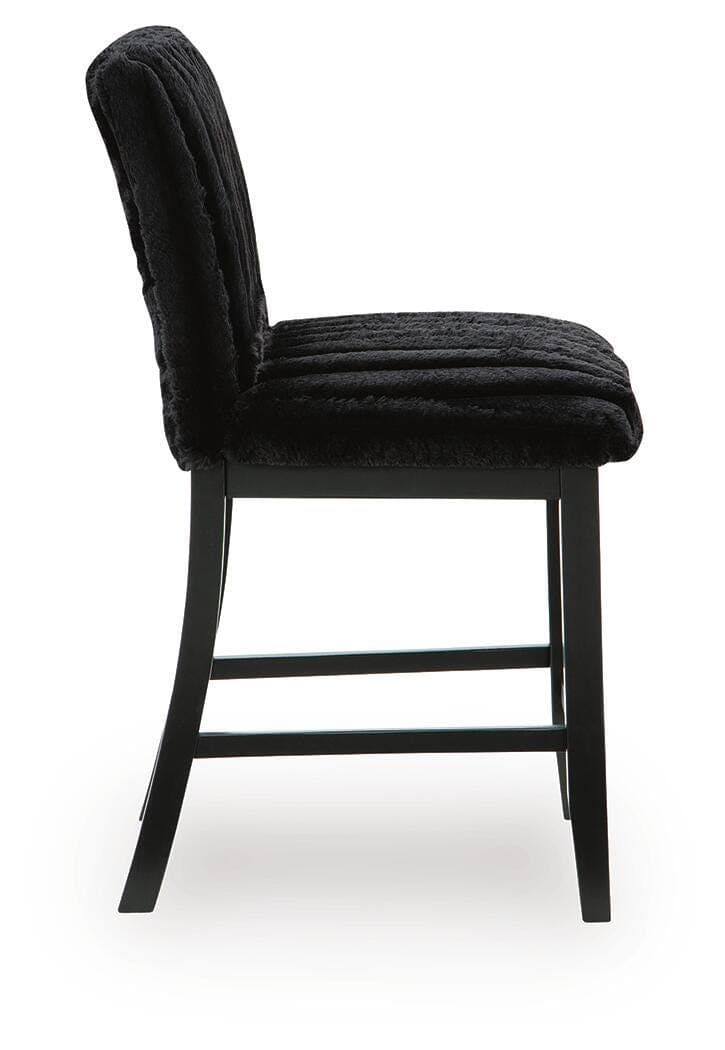 Lilyberg Counter Height Barstool — Black/Gray — view 5