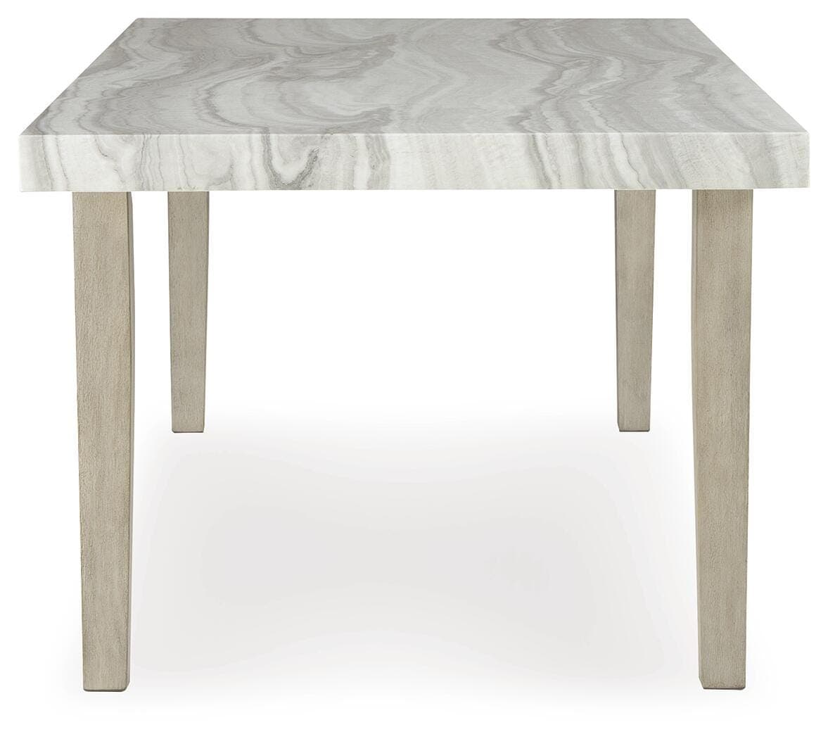 Karmenton Dining Table — Brown/Beige — view 4