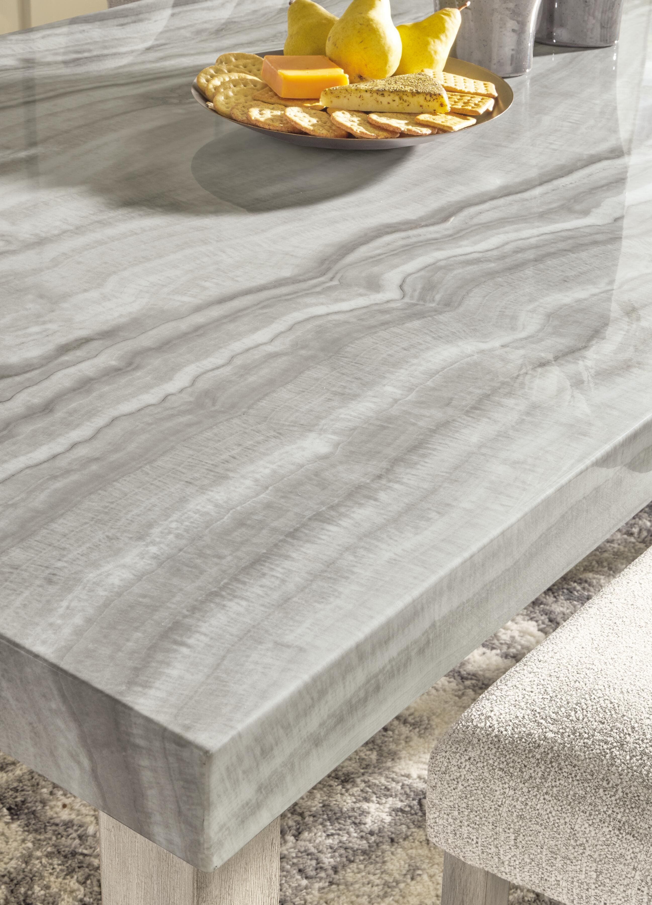 Karmenton Dining Table — Brown/Beige — view 5