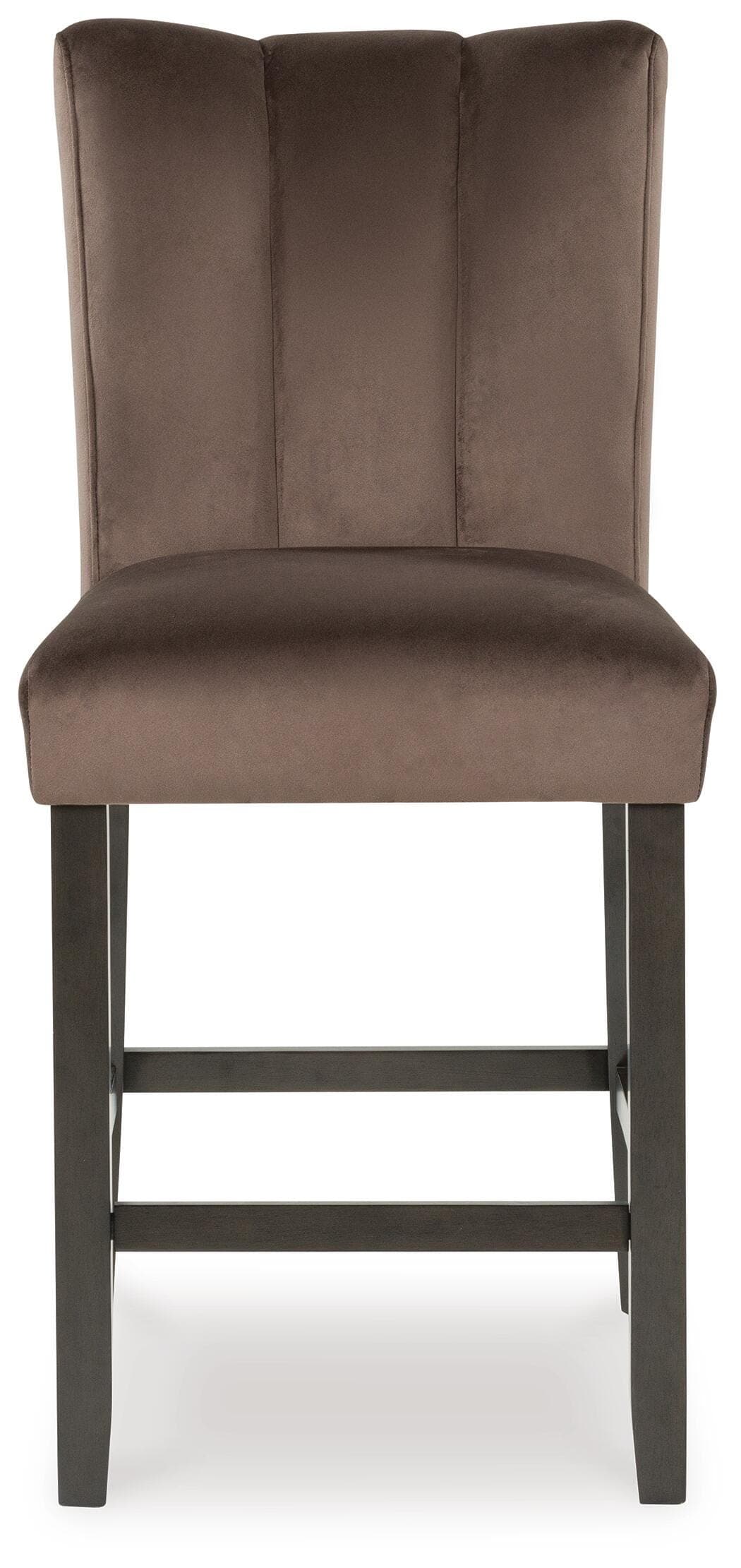 Jazmore Counter Height Barstool — Brown/Beige — view 4