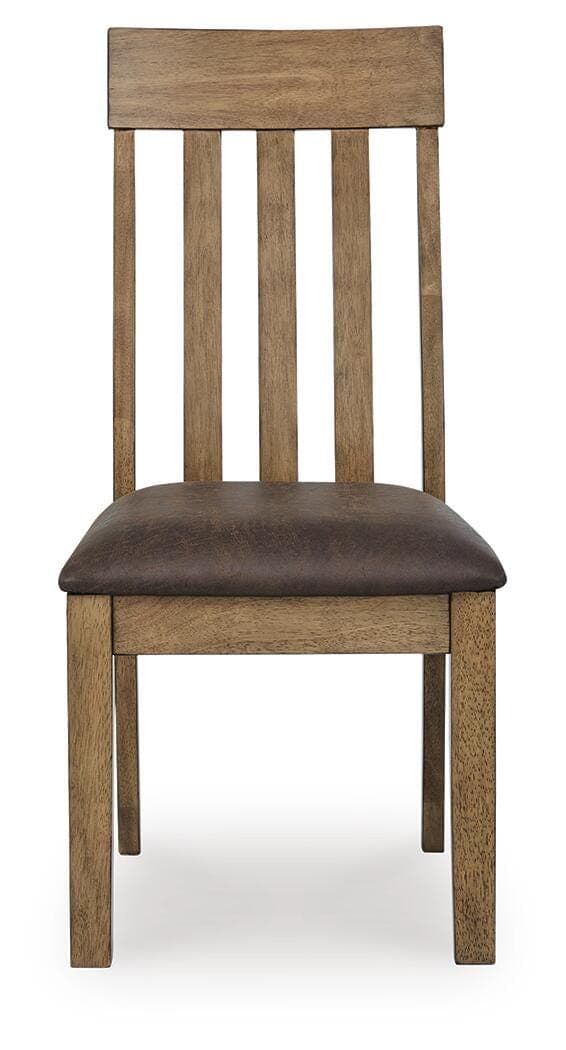 Broxtyn Dining Chair — Brown/Beige — view 4