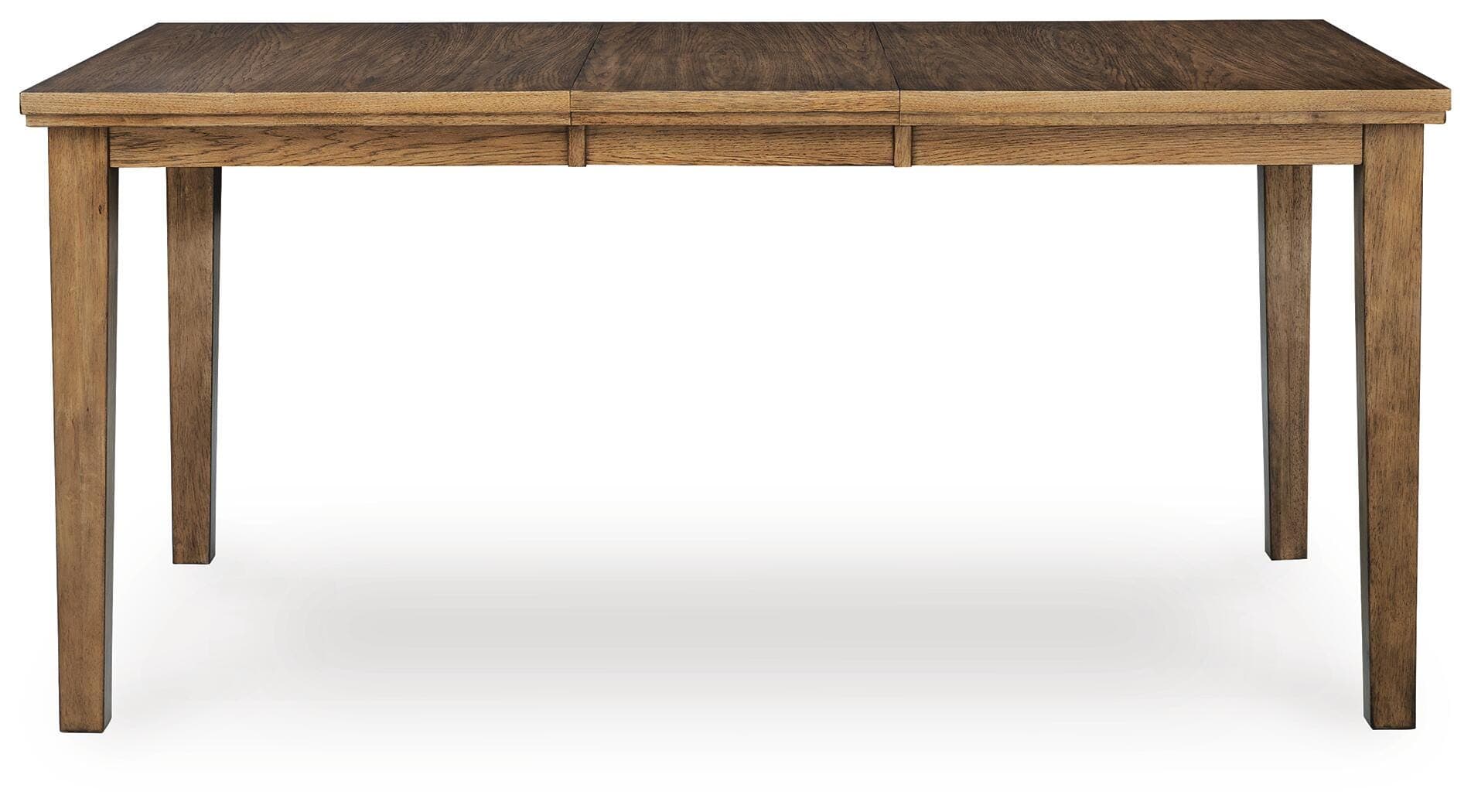 Broxtyn Counter Height Dining Extension Table — Brown/Beige — view 3