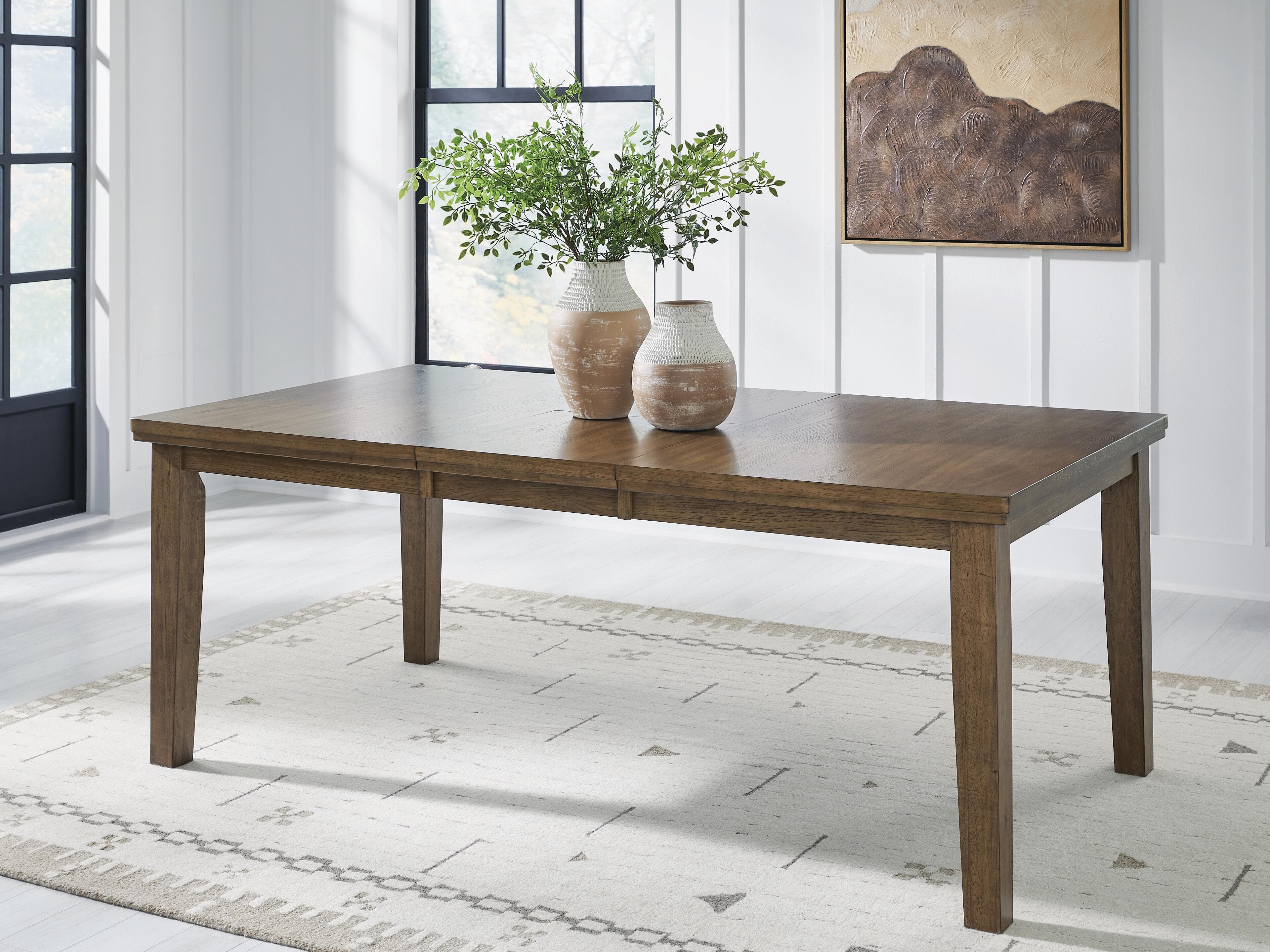 Broxtyn Dining Extension Table — Brown/Beige — view 2