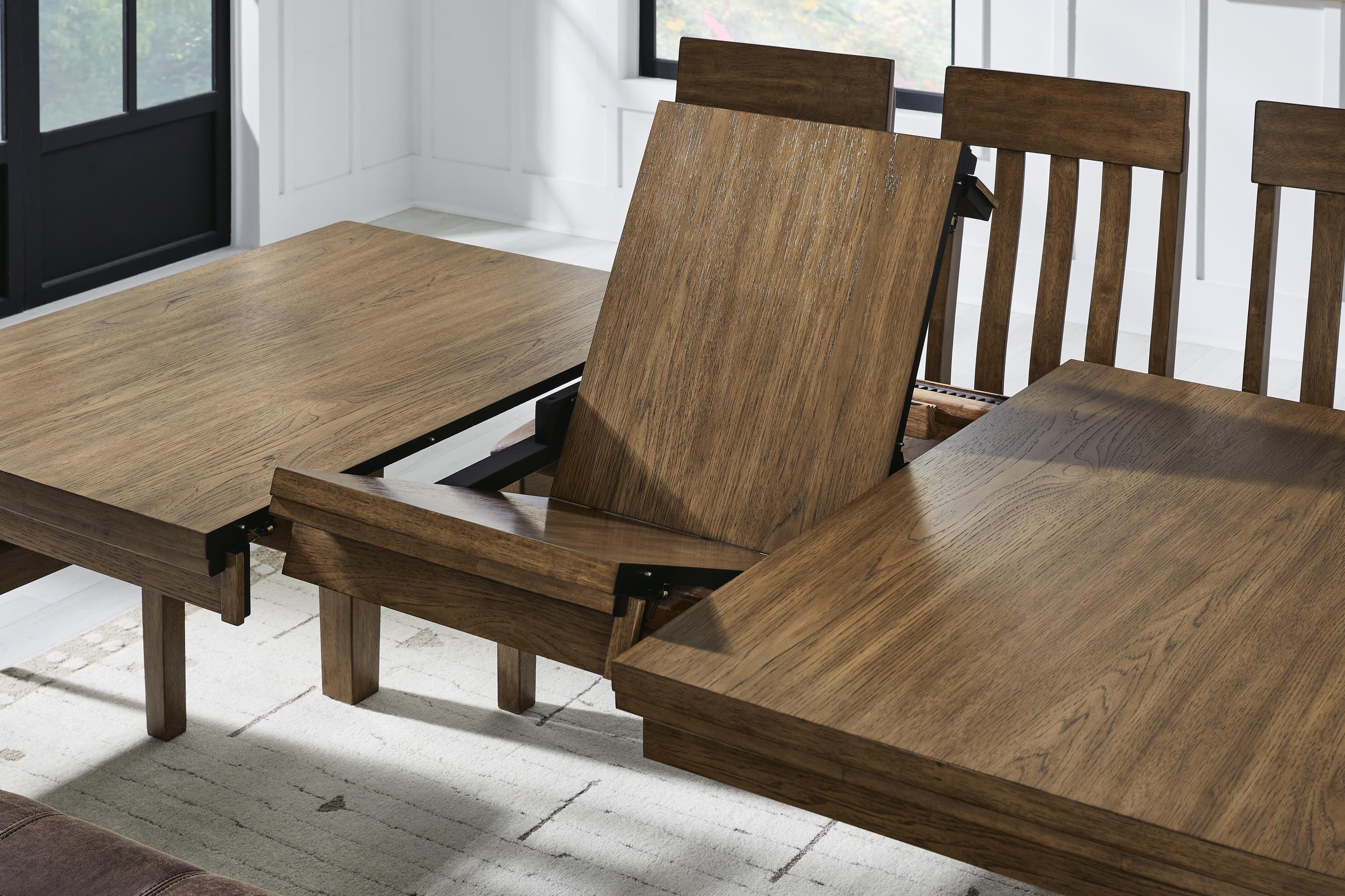 Broxtyn Dining Extension Table — Brown/Beige — view 6