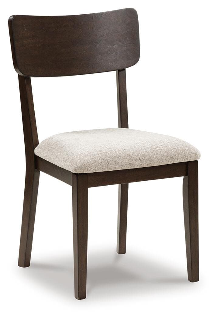 Dantenton Dining Chair — Brown/Beige & Red/Burgundy — view 3