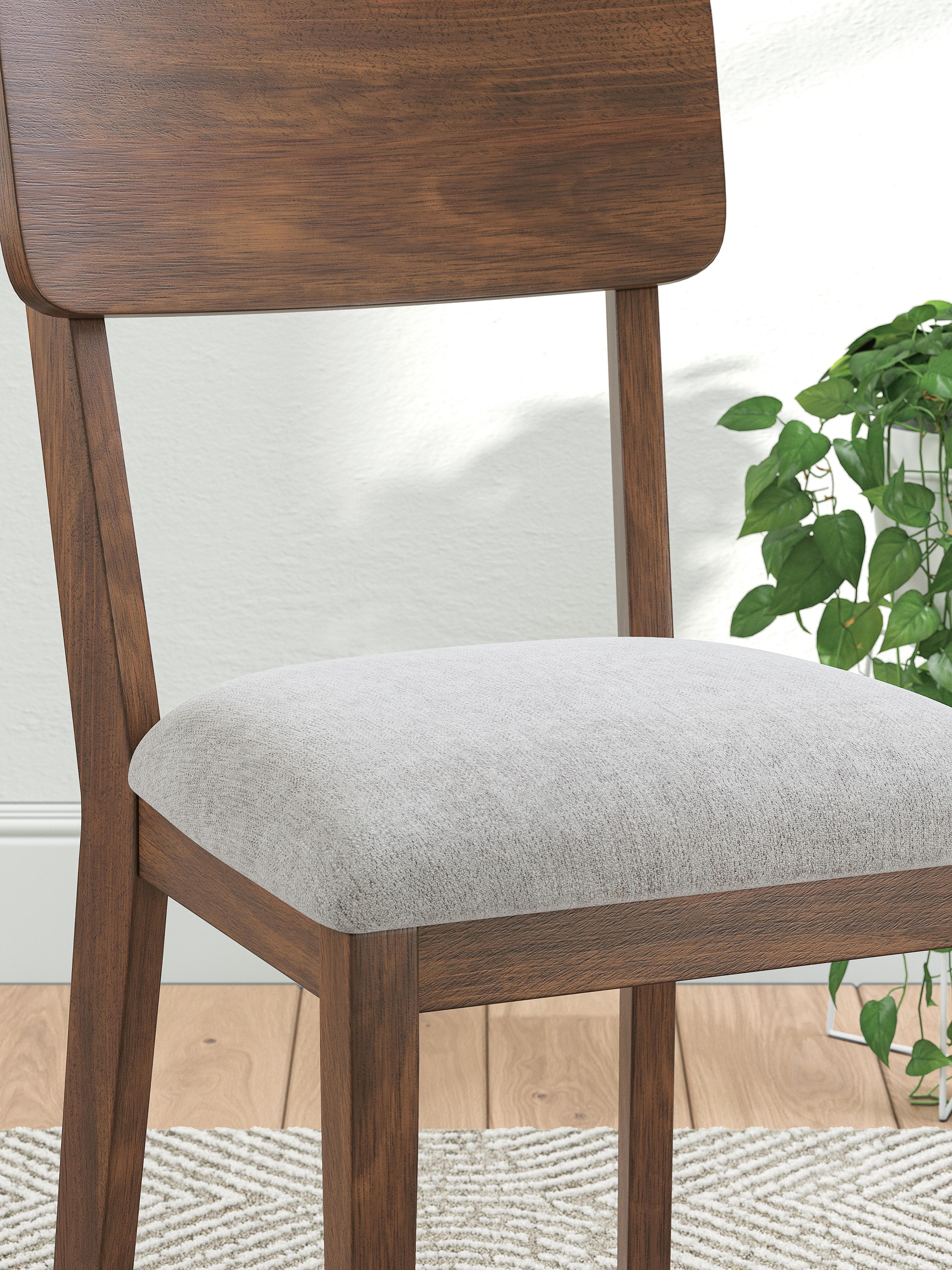 Lyncott Dining Chair — Brown/Beige — view 7