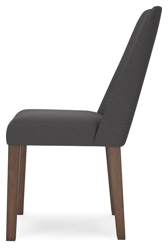 Lyncott Dining Chair — Black/Gray & Brown/Beige — view 7