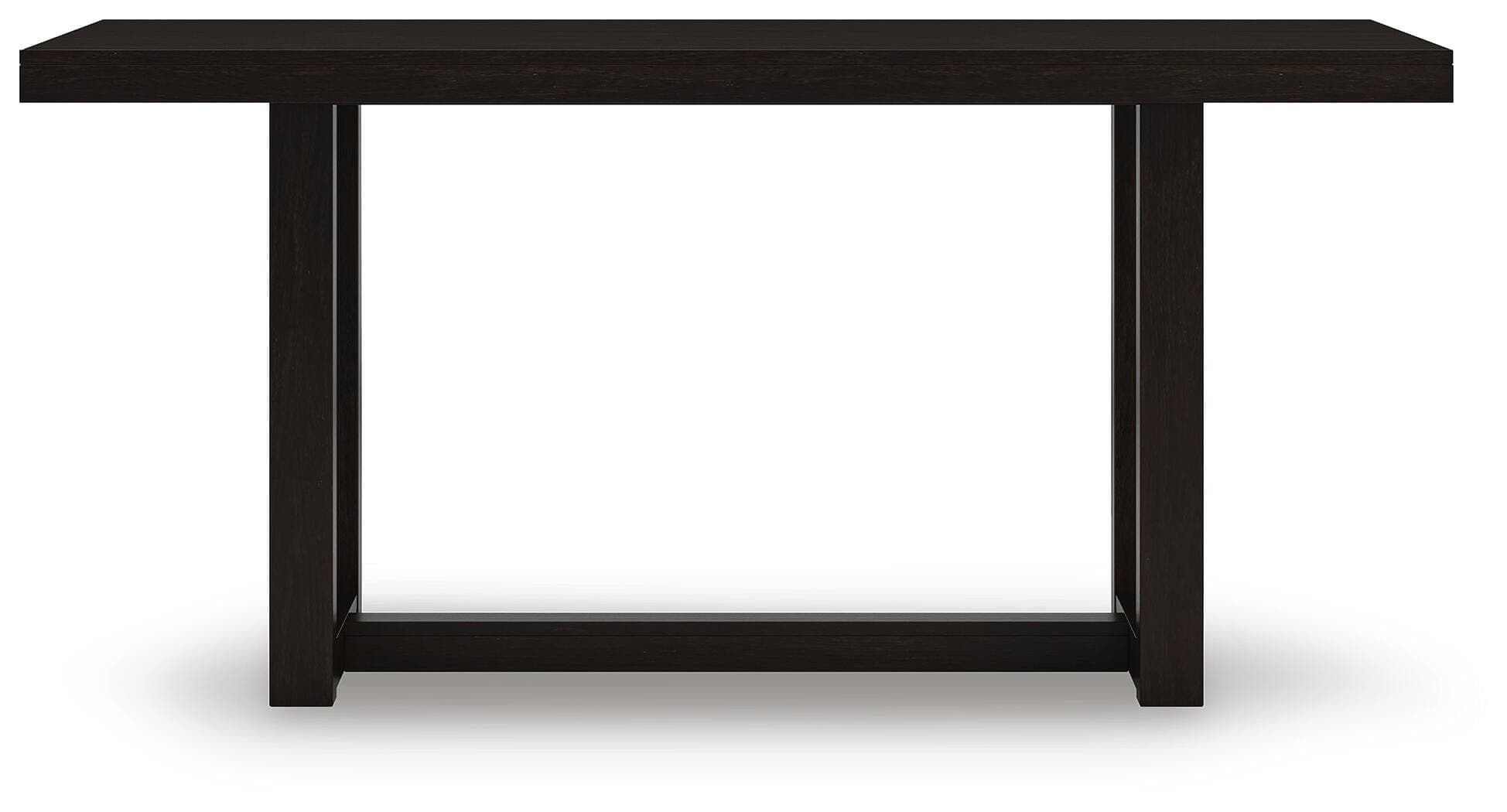 Neymorton Counter Height Dining Table — Black/Gray — view 2
