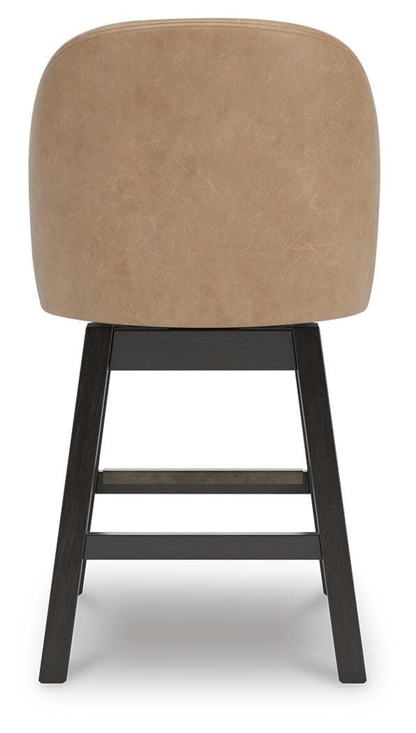 Neymorton Counter Height Barstool — Brown/Beige — view 6