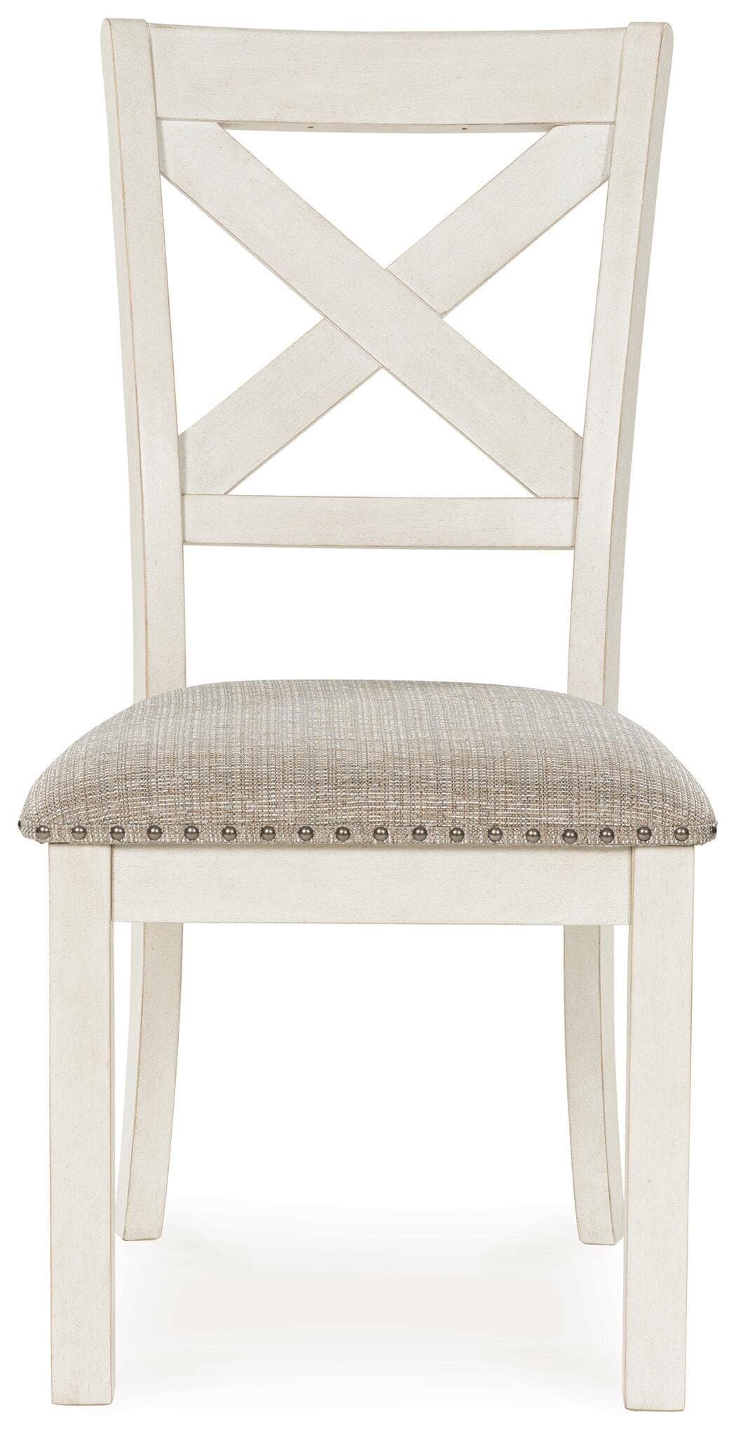 Robbinsdale Dining Chair — White & Black/Gray — view 3