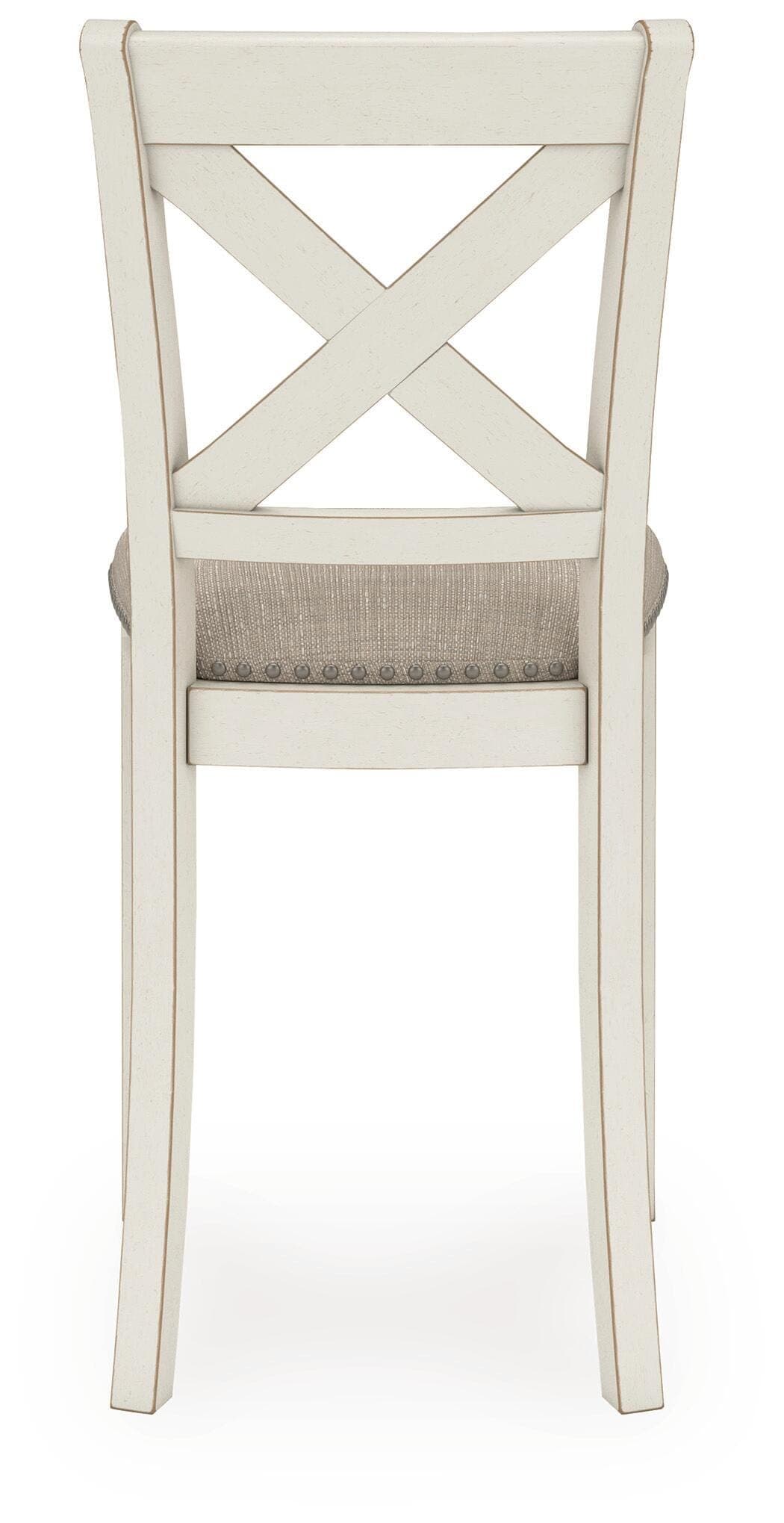Robbinsdale Counter Height Barstool — White — view 6