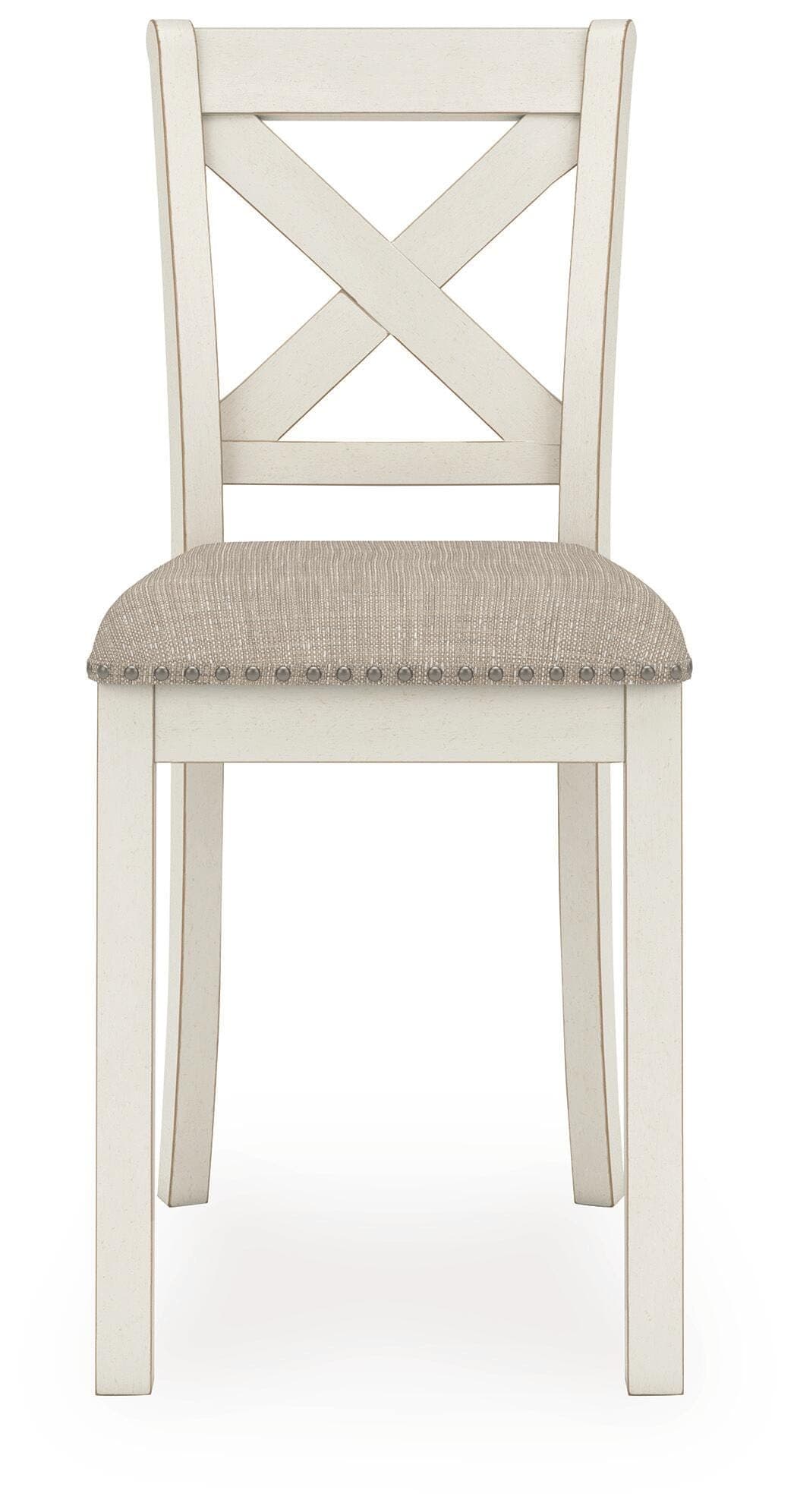 Robbinsdale Counter Height Barstool — White — view 4