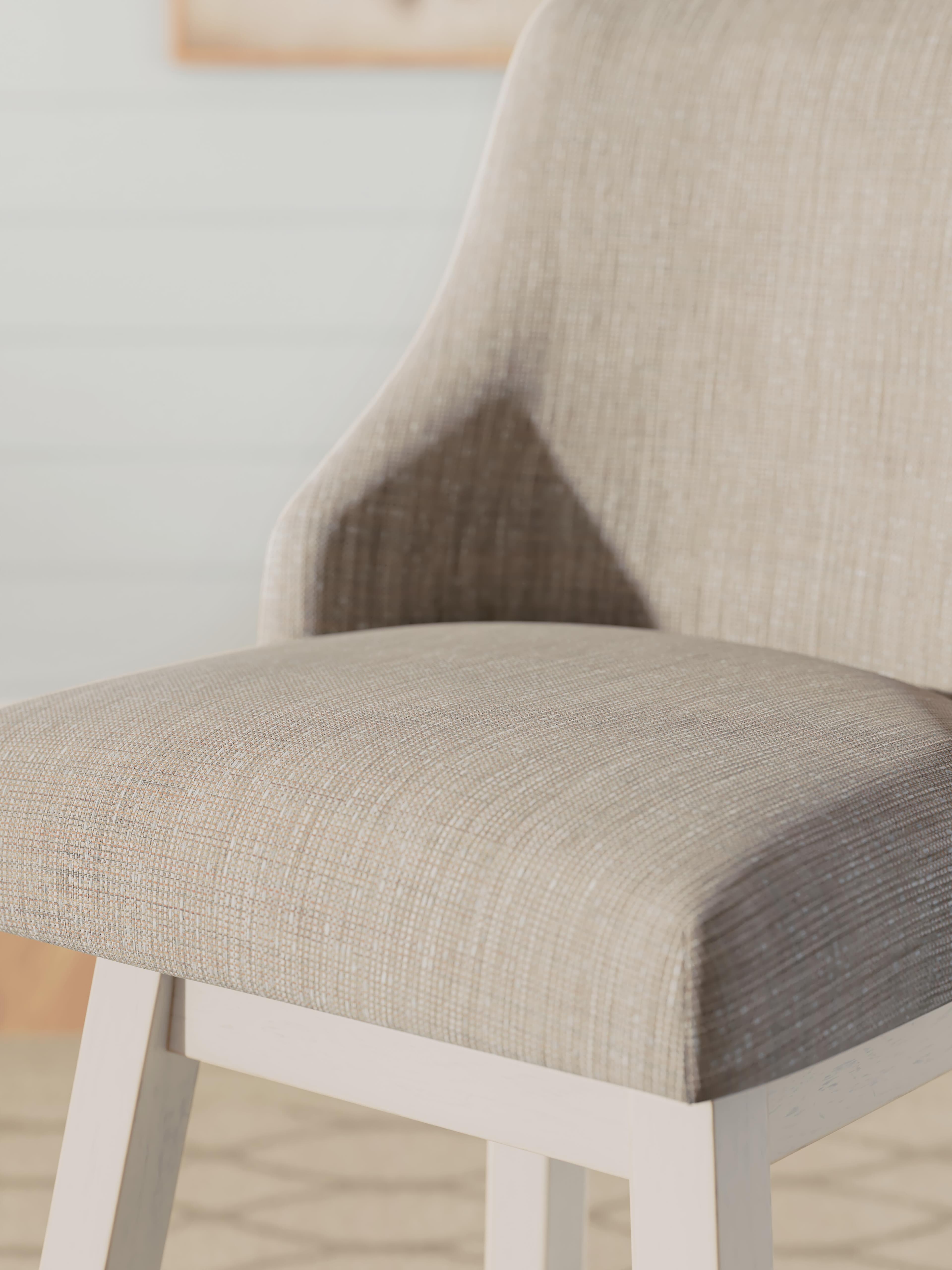 Robbinsdale Counter Height Barstool — Antique White — view 7