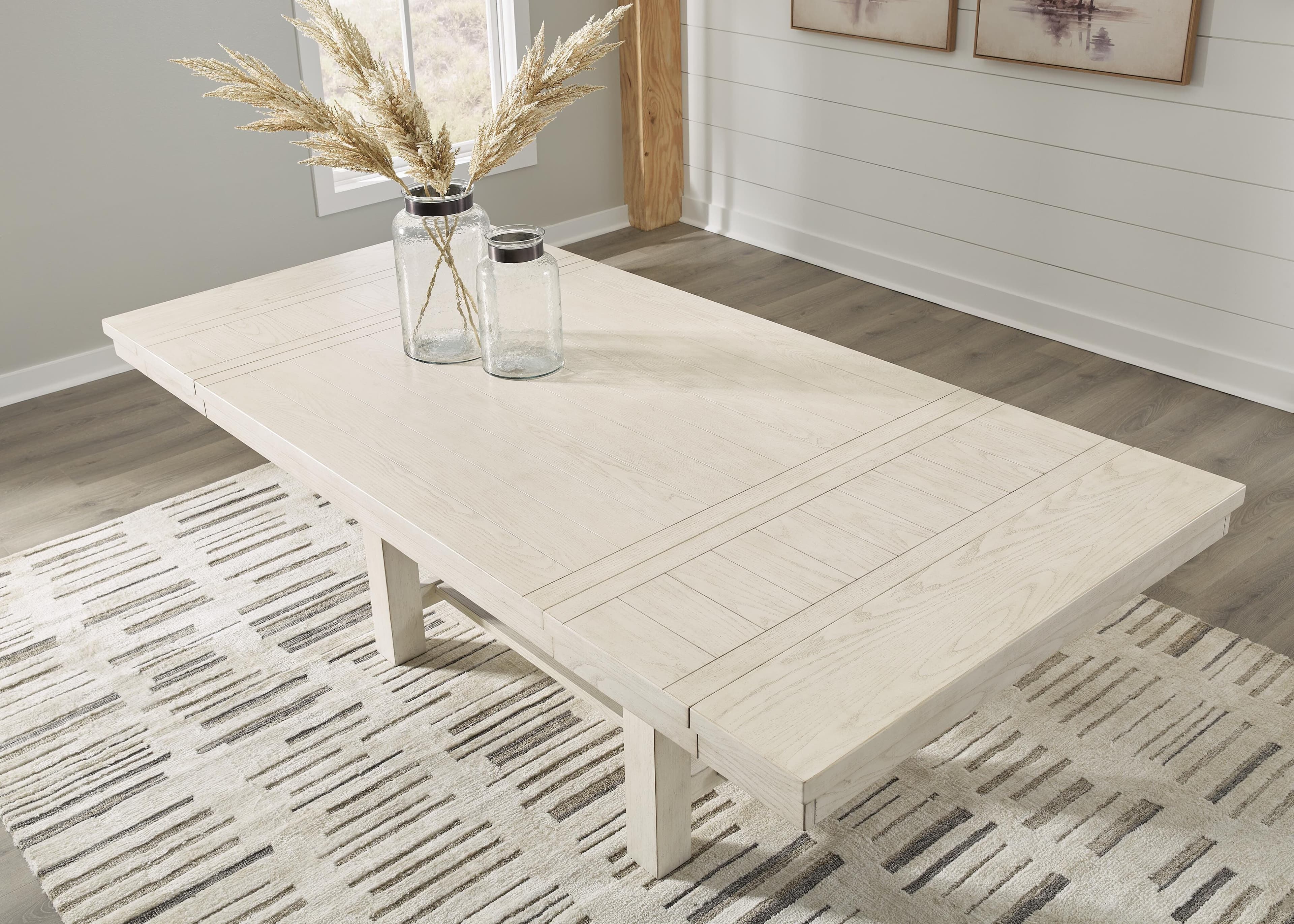 Robbinsdale Dining Extension Table — White — view 7