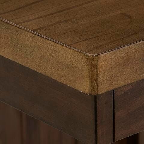 Anixburg Counter Height Dining Extension Table — Brown/Beige — view 7