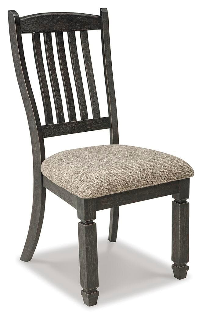 Tyler Creek Dining Chair — Black/Gray & Brown/Beige — view 3