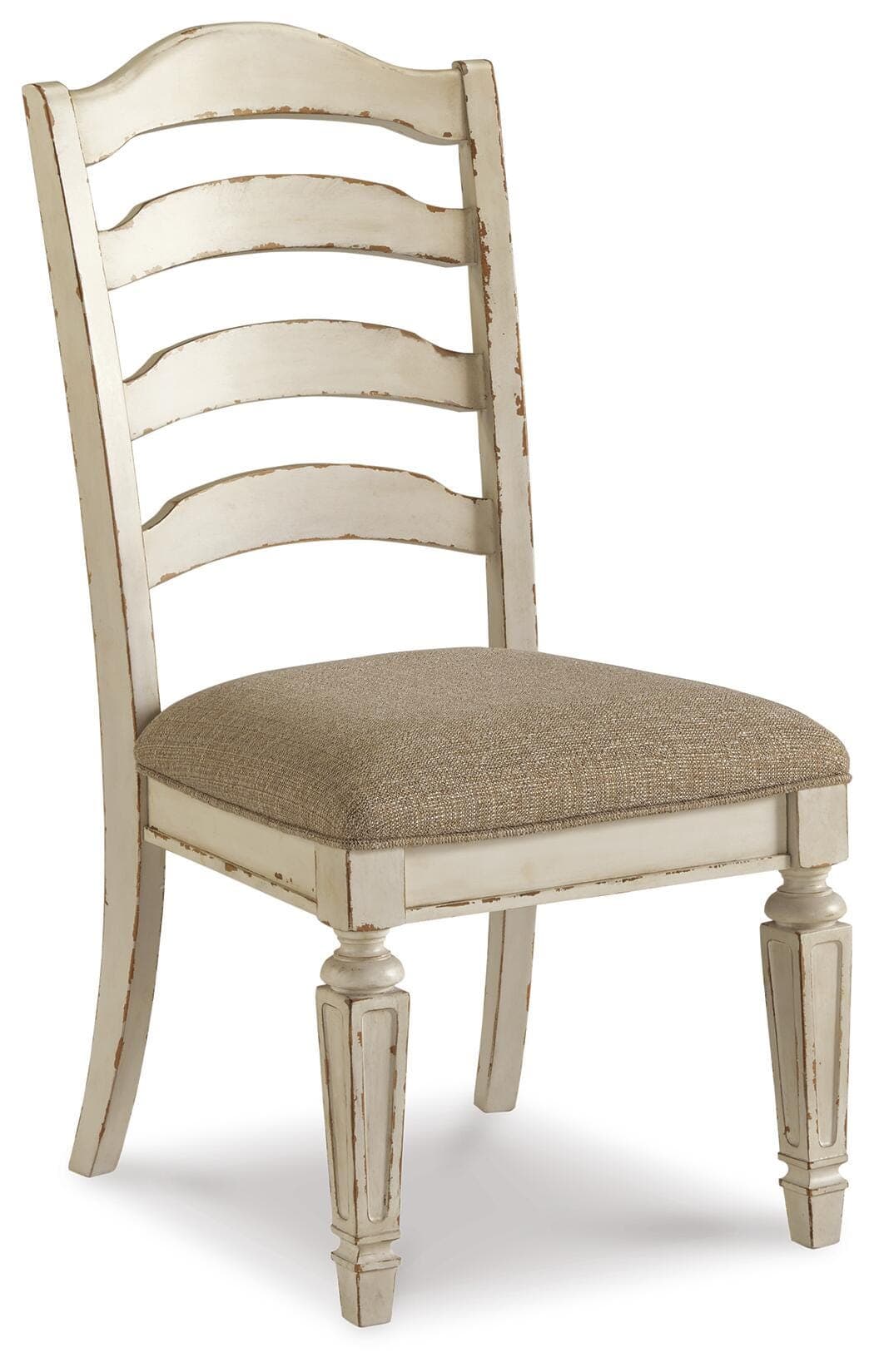 Realyn Dining Chair — White & Brown/Beige — view 3