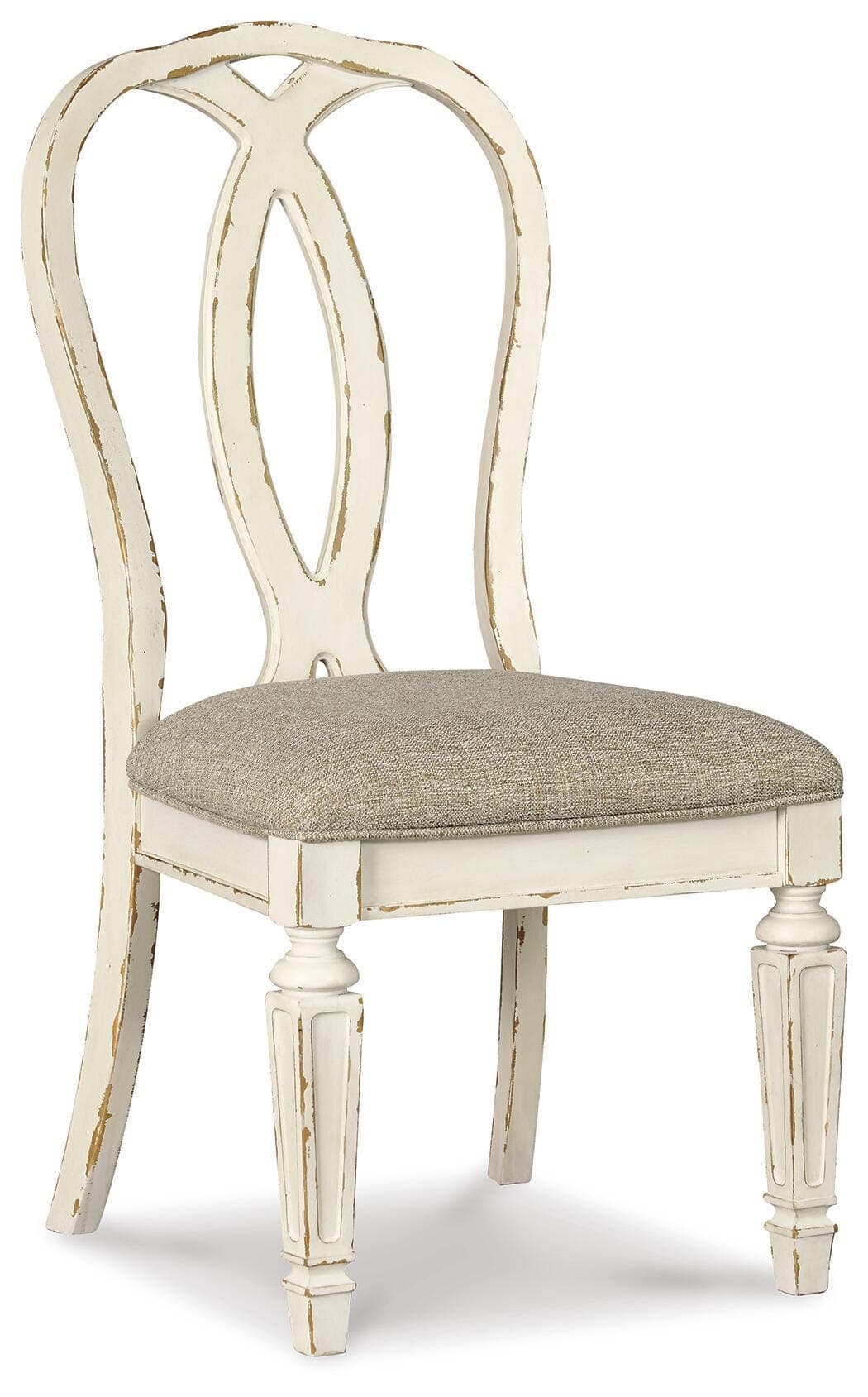 Realyn Dining Chair — White & Brown/Beige — view 5