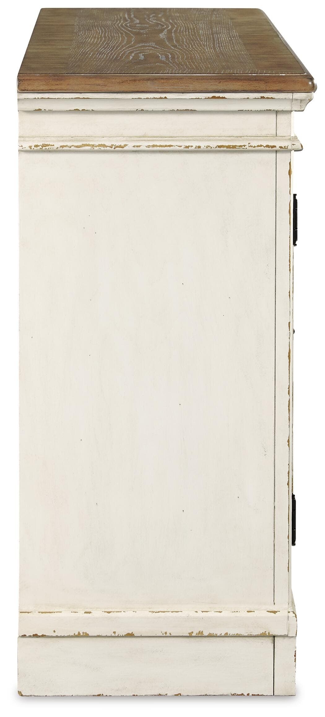 Realyn Dining Server — White & Brown/Beige — view 5