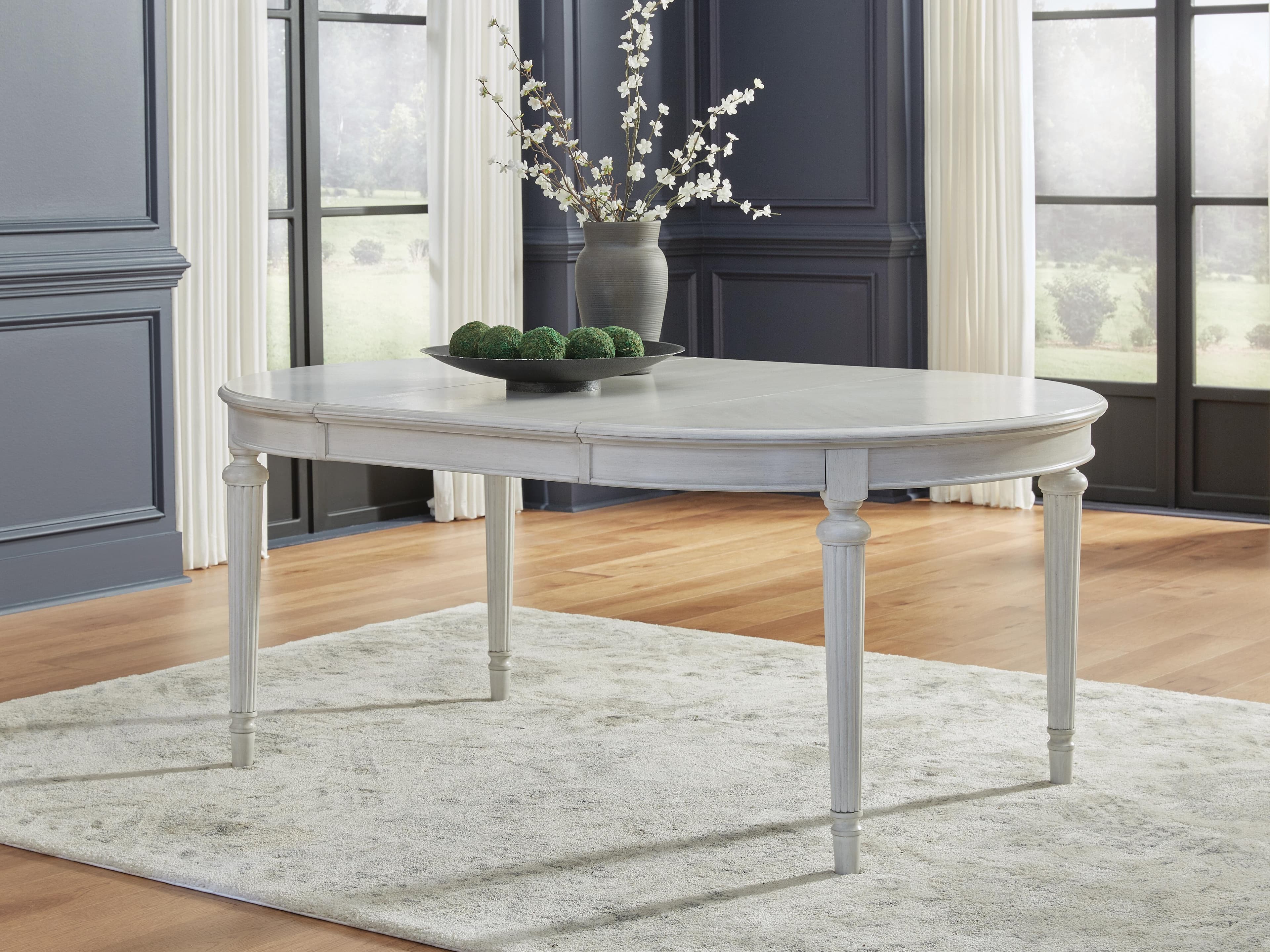 Montelaine Dining Extension Table — White — view 2