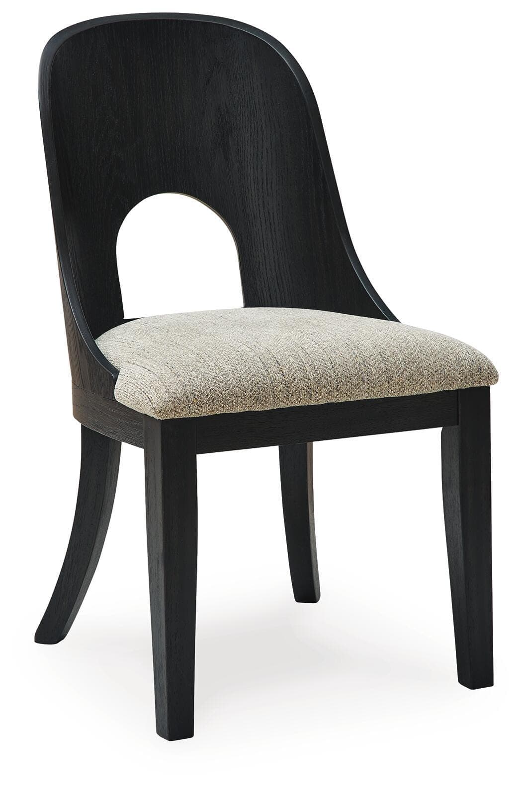 Rowanbeck Dining Chair — Black/Gray — view 3