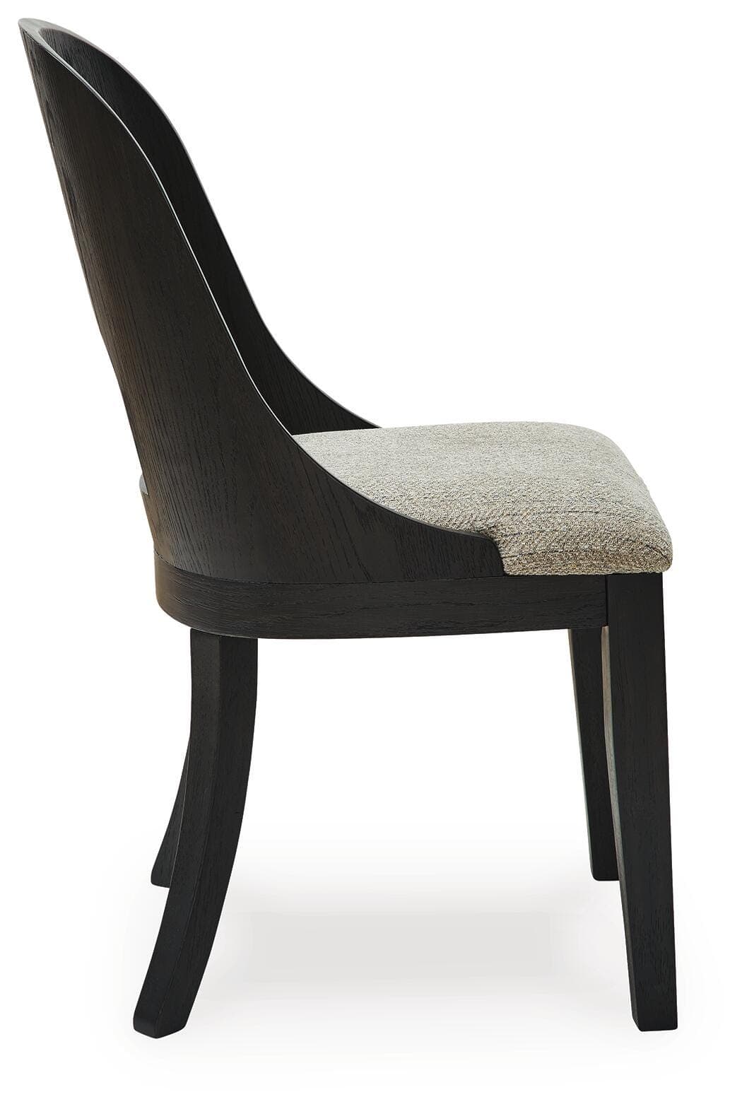 Rowanbeck Dining Chair — Black/Gray — view 5