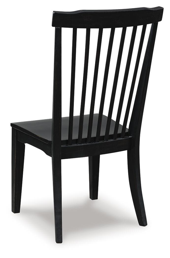 Chadworth Dining Chair — Black/Gray — view 5