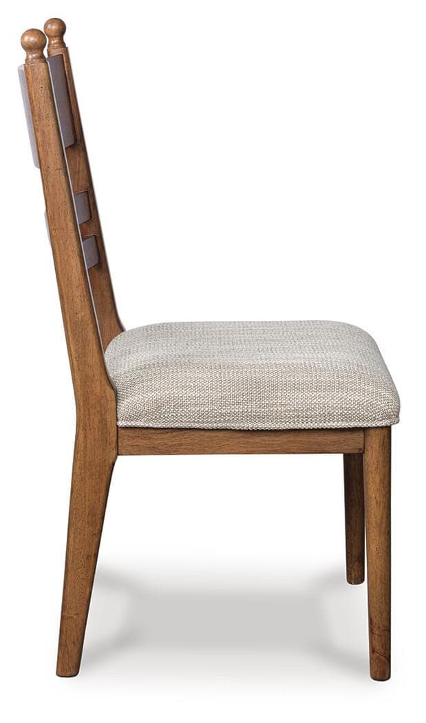 Chadworth Dining Chair — Brown/Beige — view 4