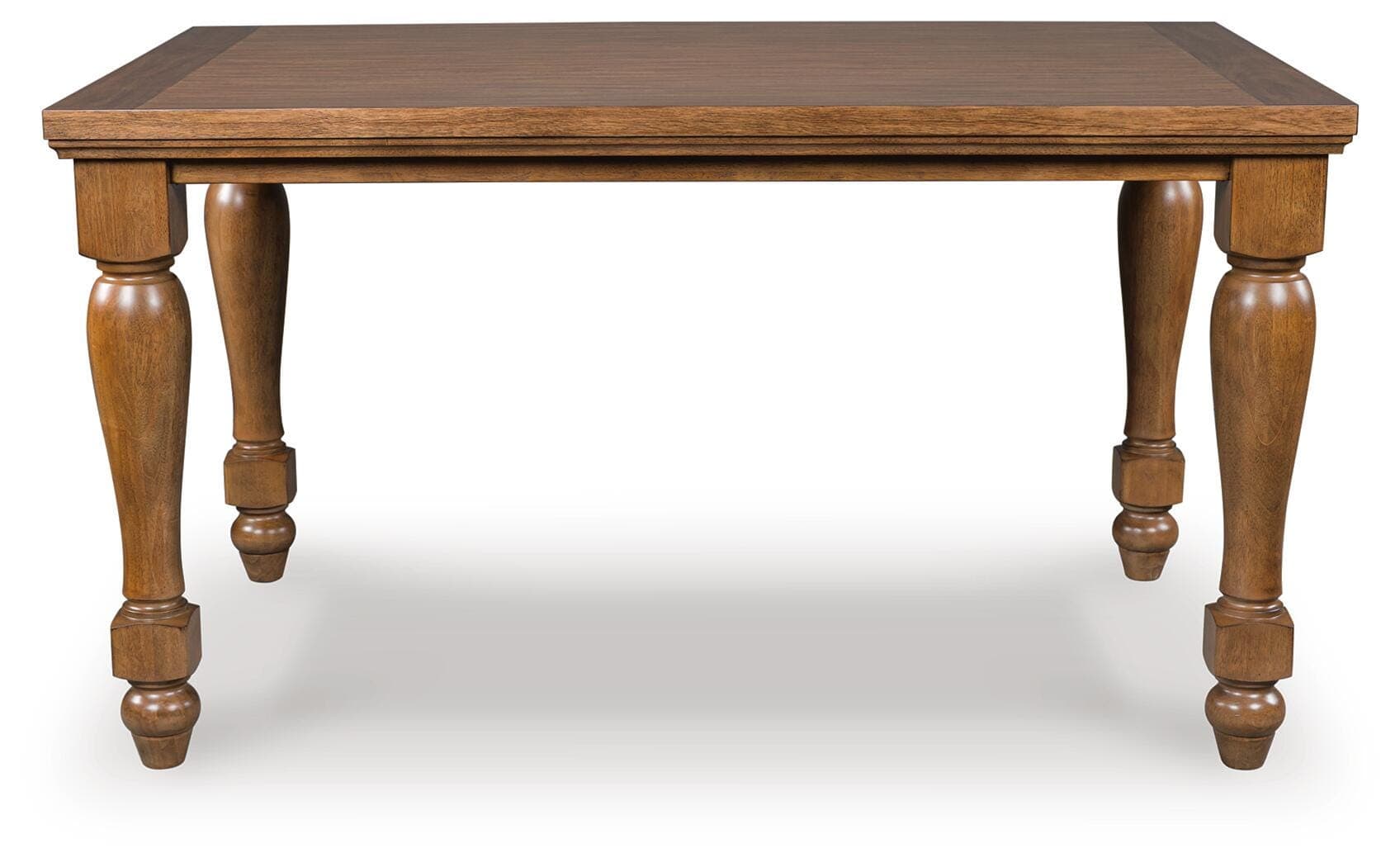 Chadworth Counter Height Dining Table — Brown/Beige — view 2