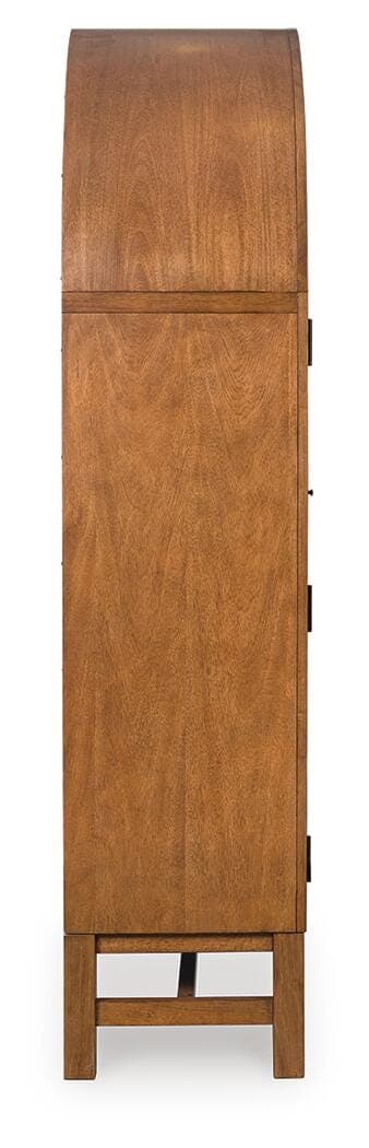 Chadworth Display Cabinet — Brown/Black — view 4
