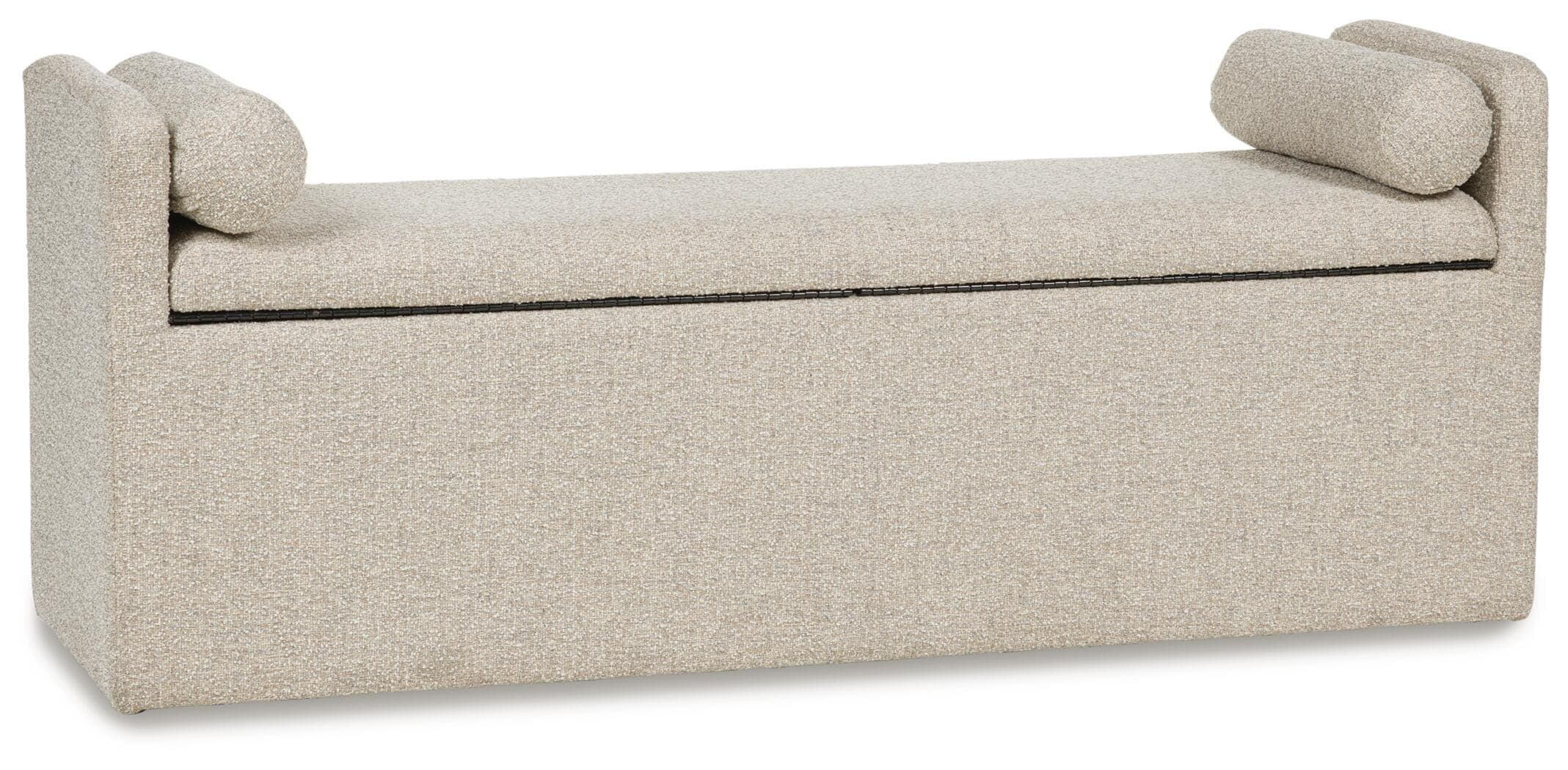 Galliden 62" Dining Bench — Brown/Beige — view 5