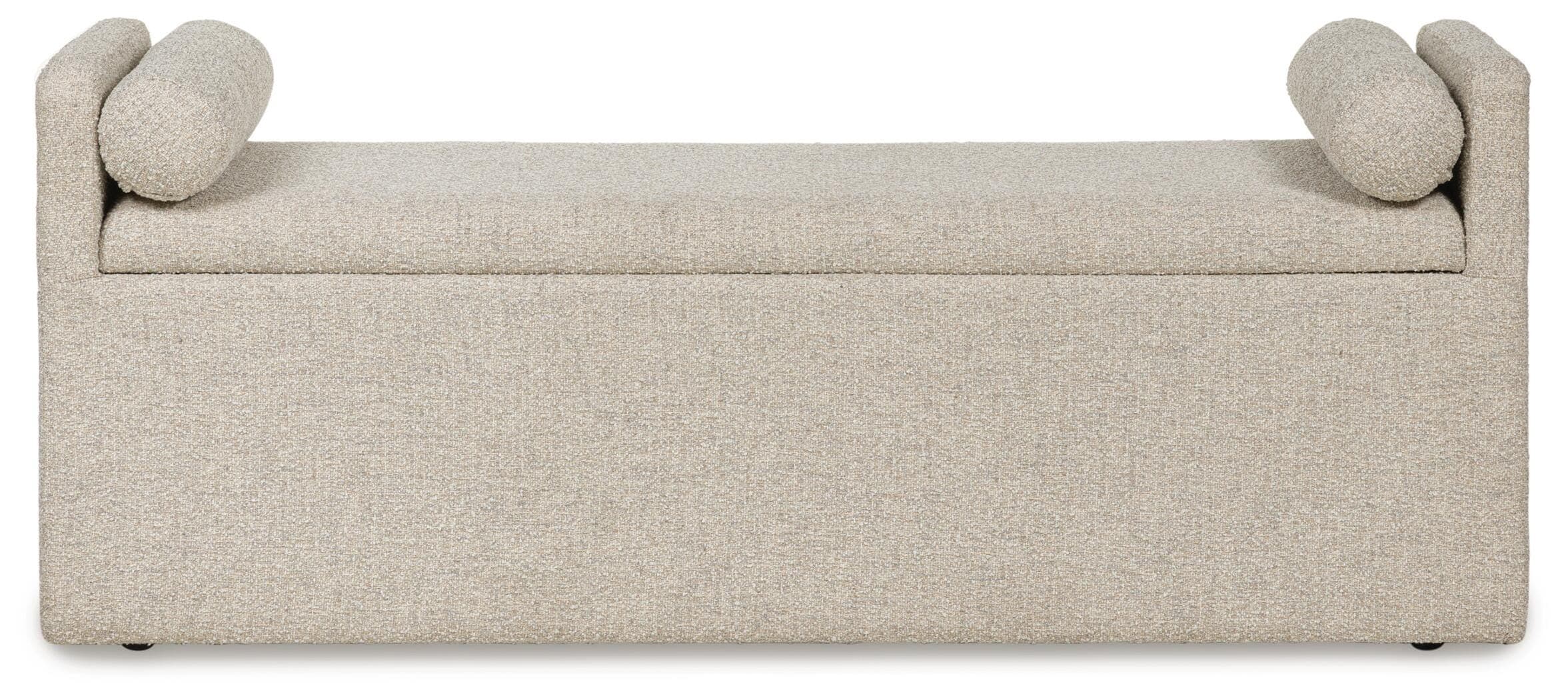 Galliden 62" Dining Bench — Brown/Beige — view 4