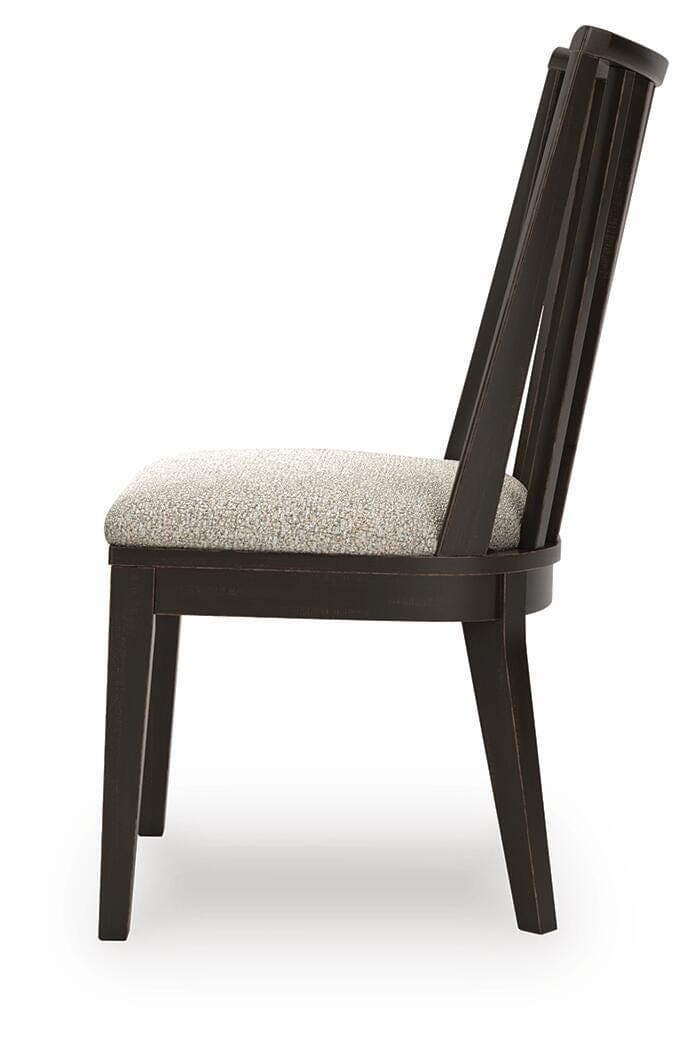 Galliden Dining Chair — Black/Gray — view 7
