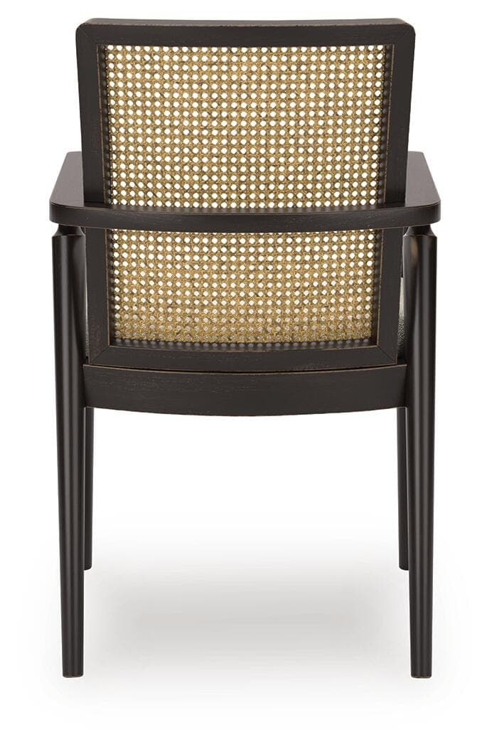 Galliden Dining Arm Chair — Black/Gray — view 3