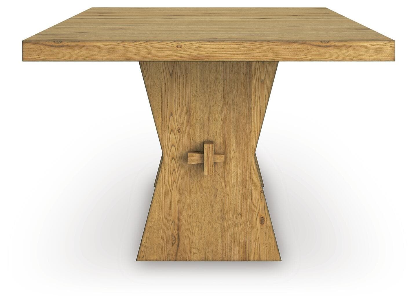 Galliden Dining Table — Brown/Beige — view 7