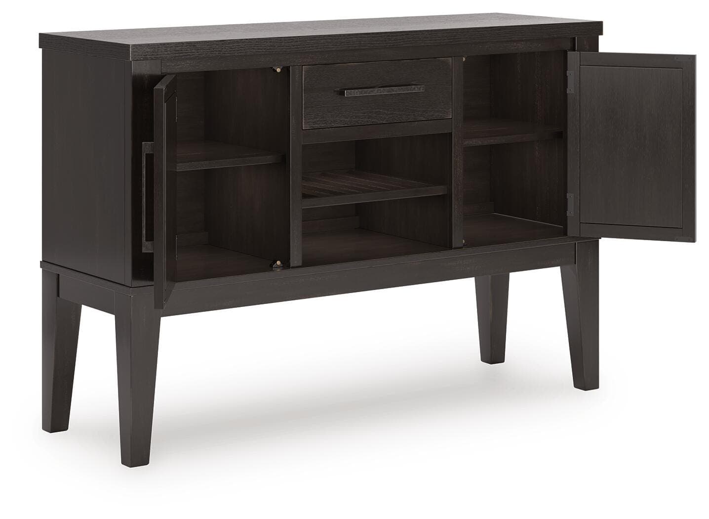 Galliden Dining Server — Black/Gray & Brown/Beige — view 3