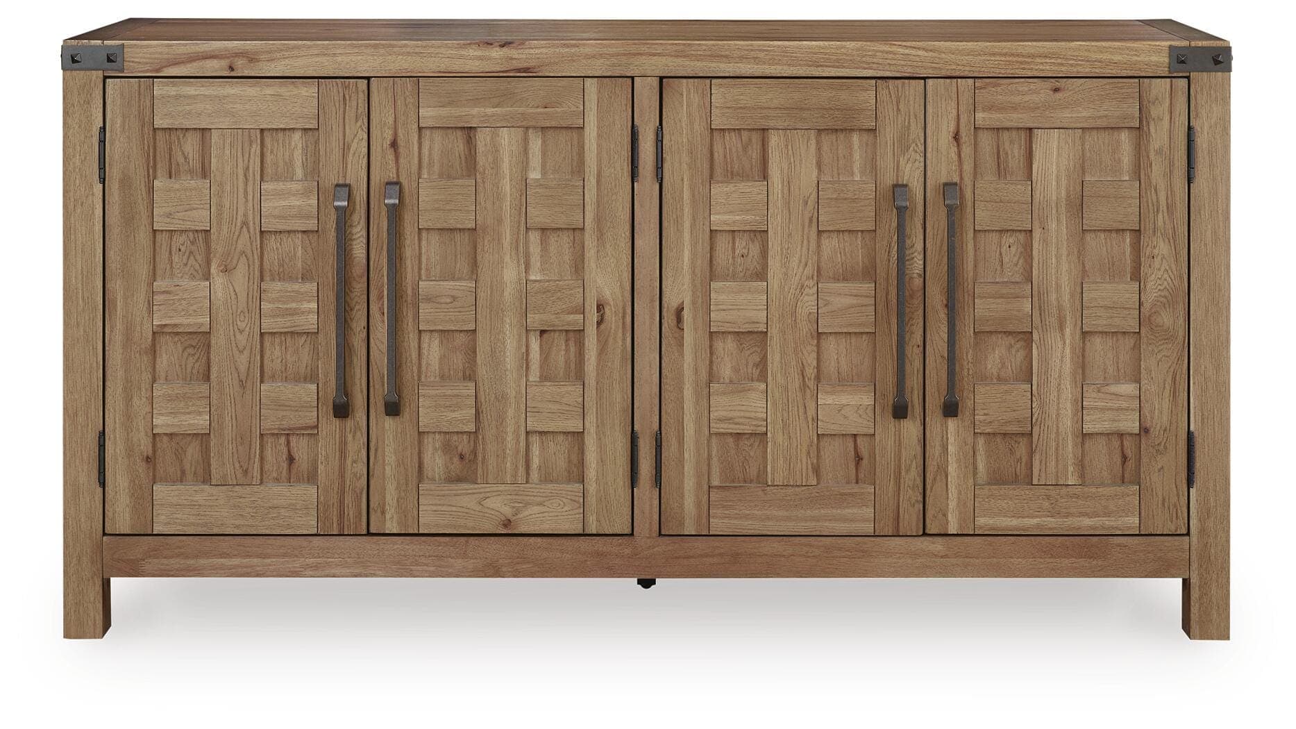 Ridgester Dining Server — Brown/Beige — view 4