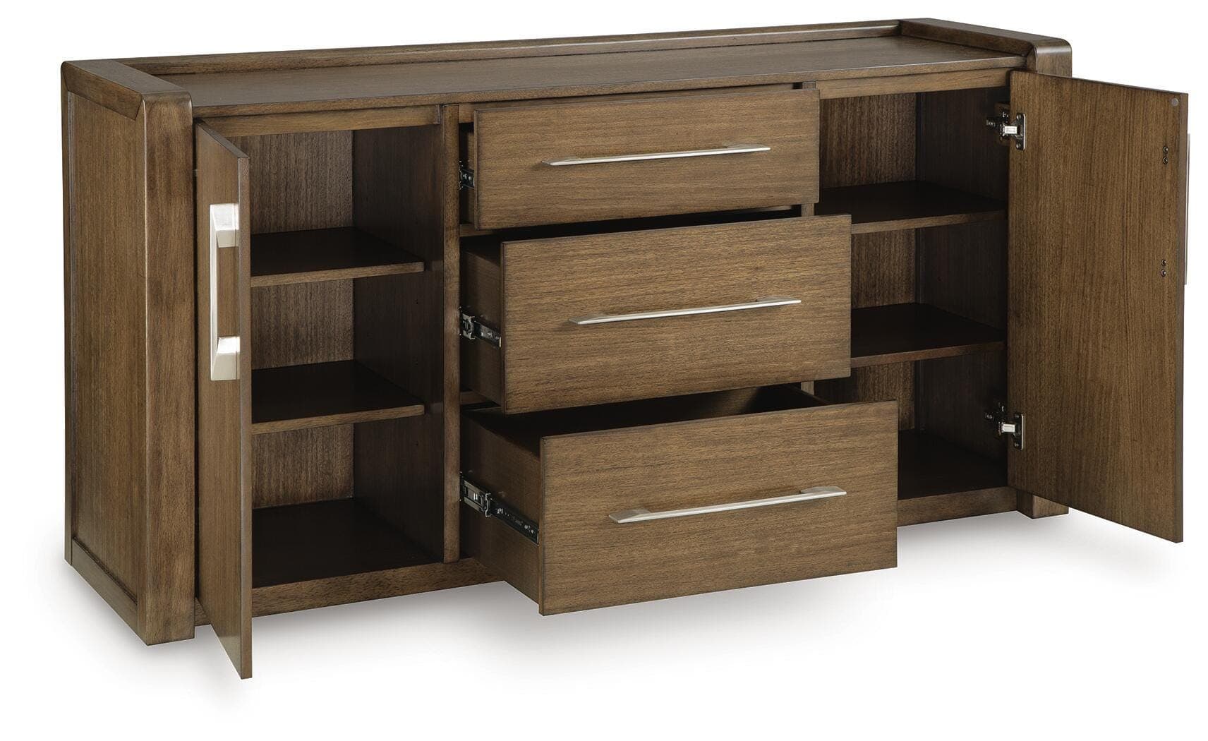 Marxmore Dining Server — Brown/Beige — view 3