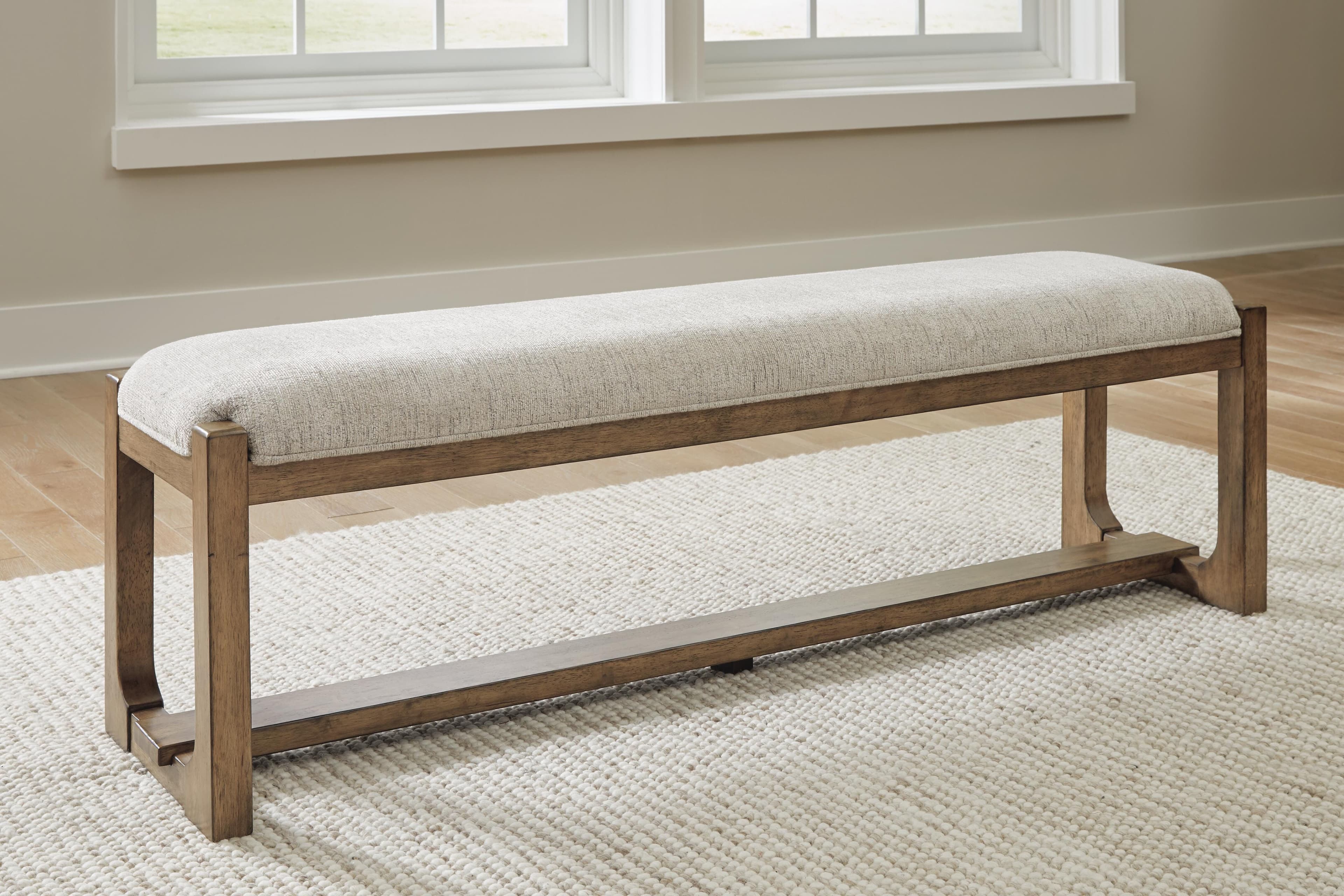 Cabalynn 63" Dining Bench — Brown/Beige — view 2