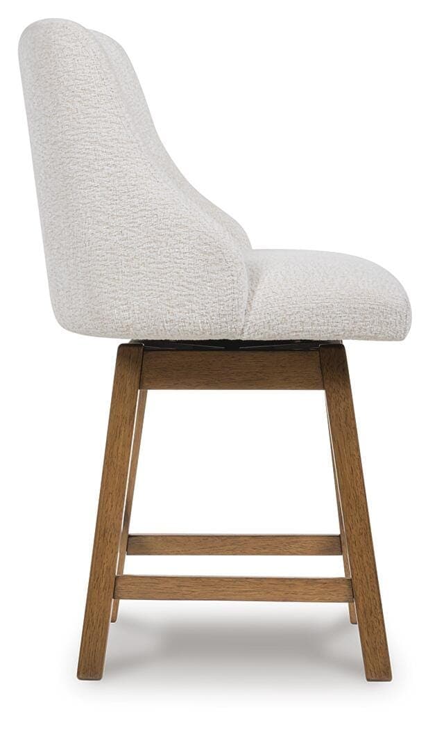 Cabalynn Counter Height Barstool — Brown/Beige — view 5