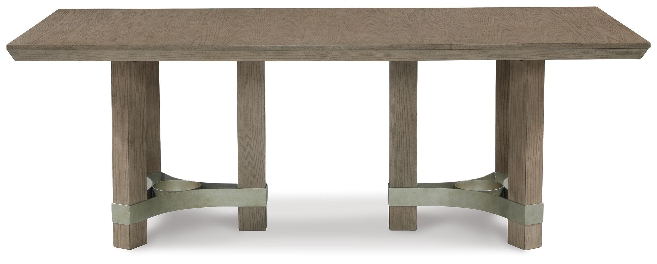 Chrestner Dining Table — Black/Gray — view 3